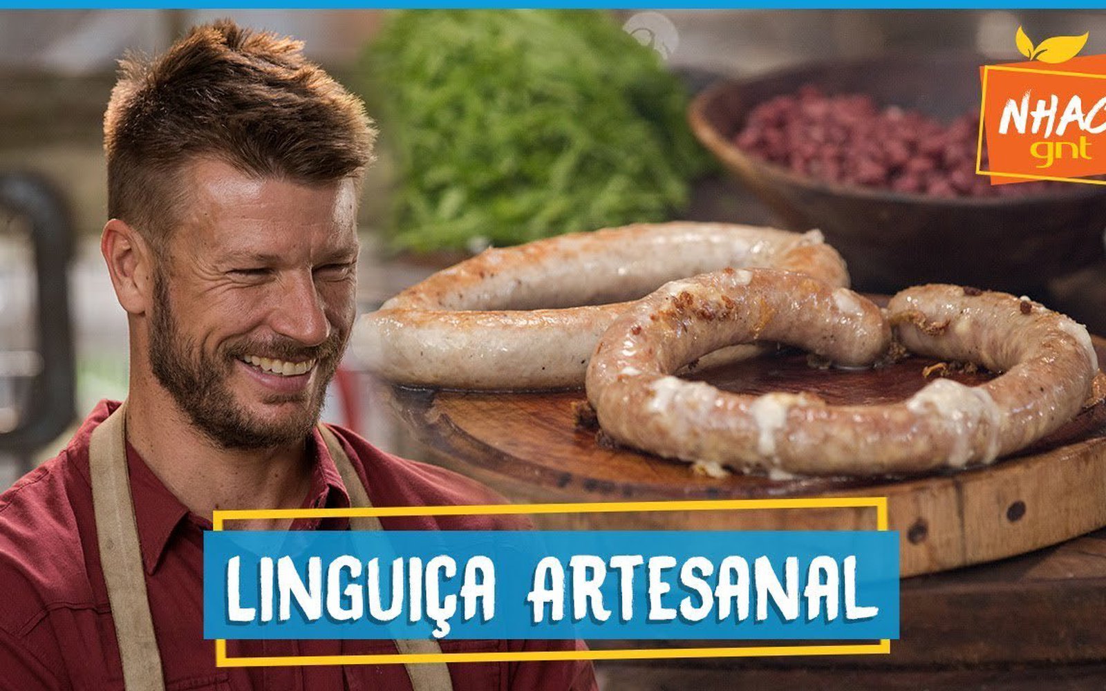 Linguiça artesanal caseira