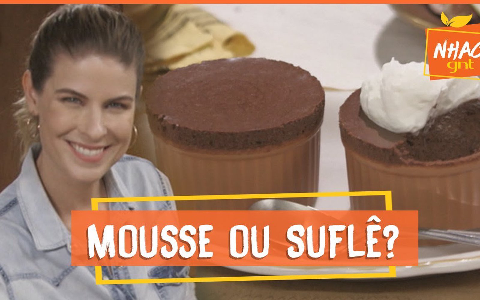 Mousse de Chocolate (que vira Suflê)
