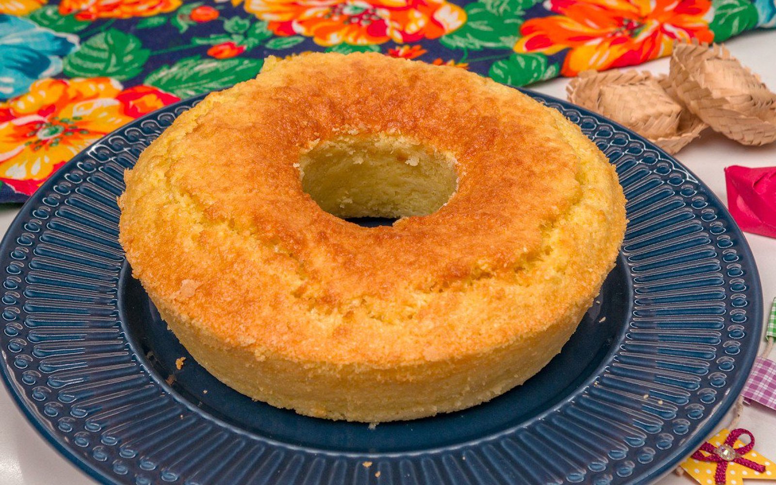 Bolo de Milho com Bagaço