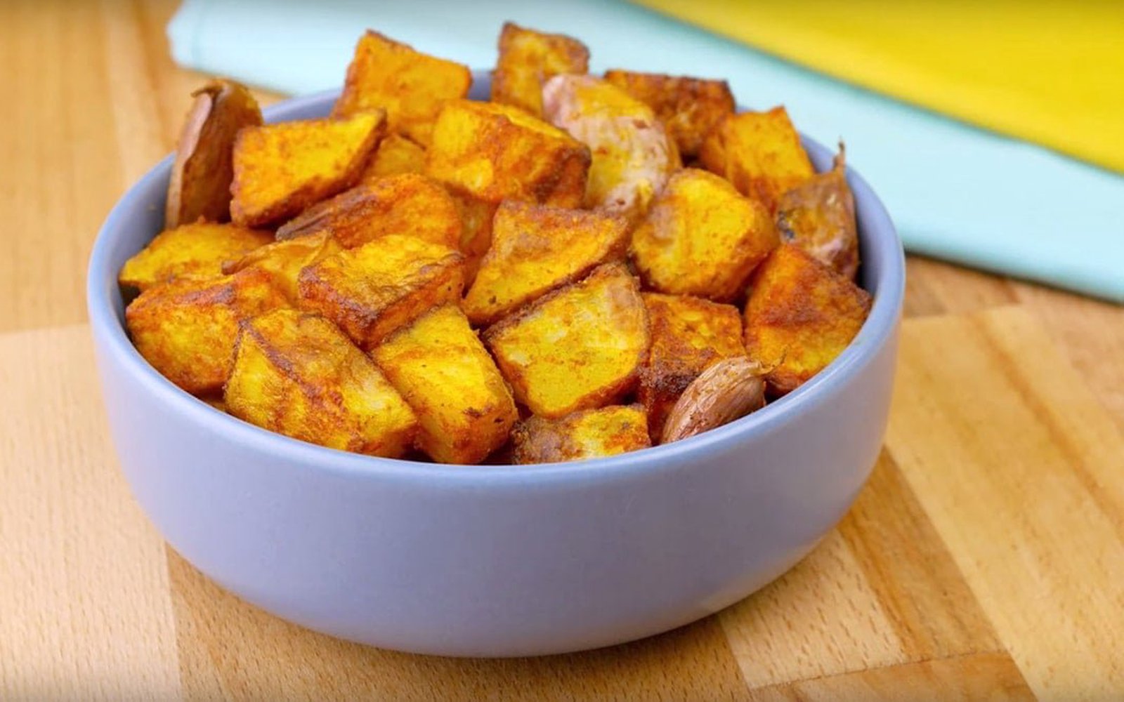 Batata assada com páprica