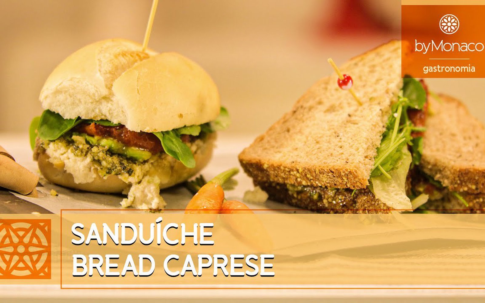 Sanduíche Bread Caprese