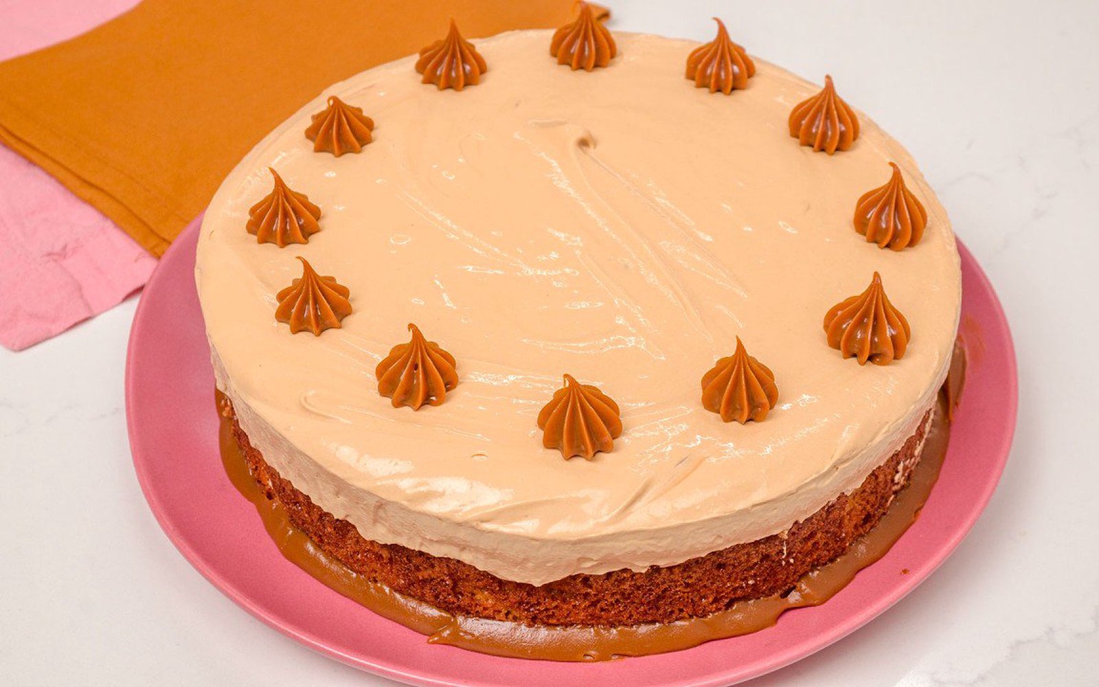 Bolo Mousse de Doce de Leite