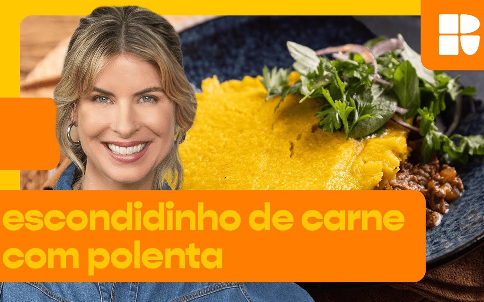 Escondidinho de Polenta com Abóbora e Ragu de Carne Moída