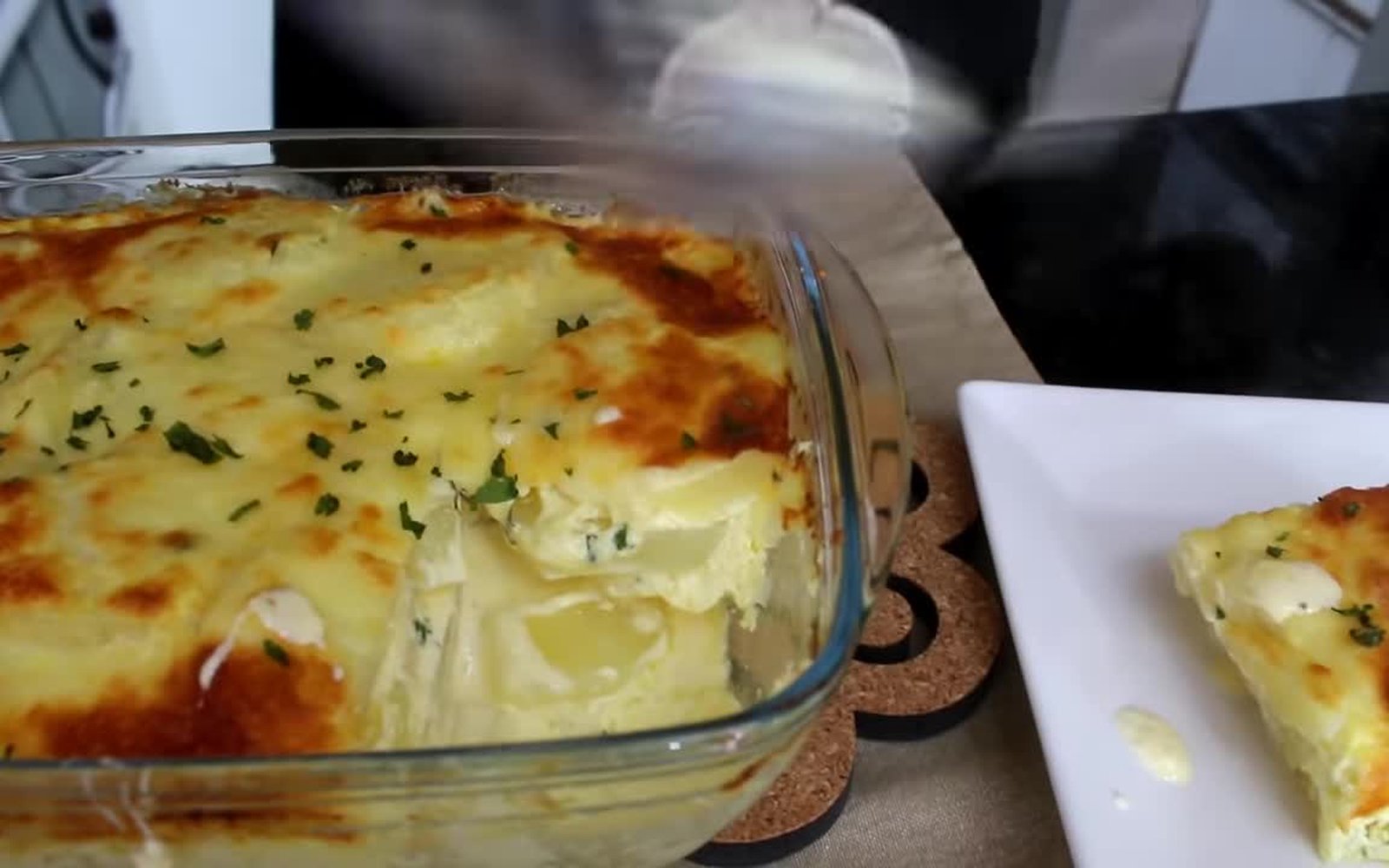 Receita de Batata Gratinada