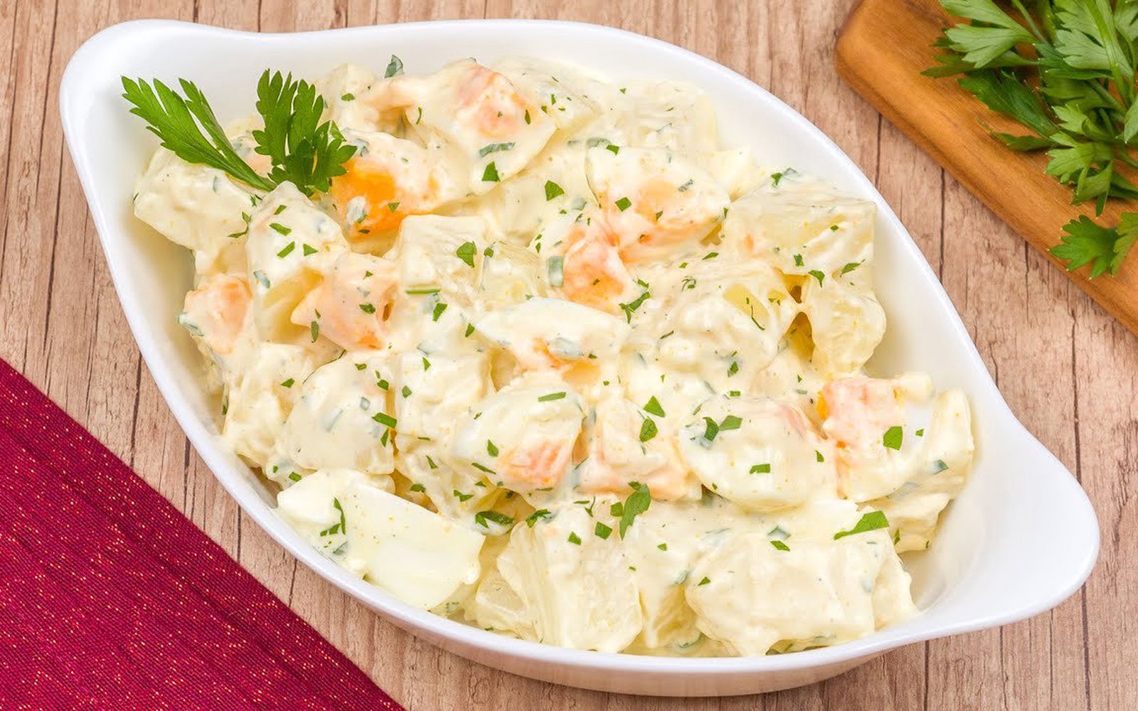 Salada de Batata com Ovos