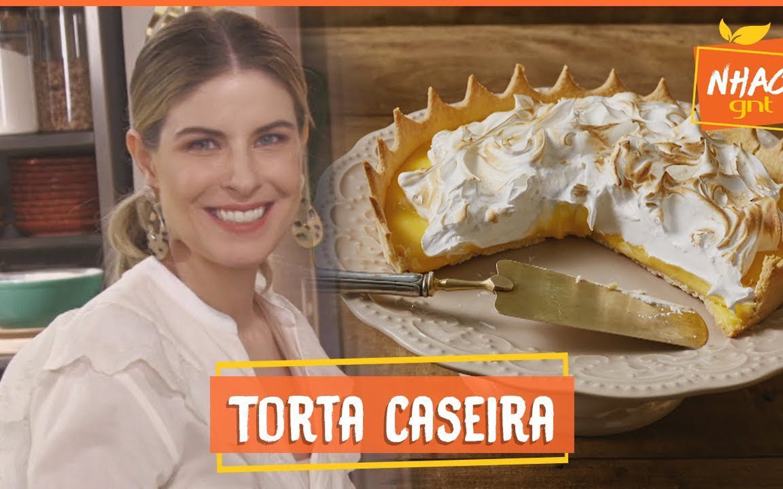 Torta de Limão com Massa Caseira (sem Leite Condensado)