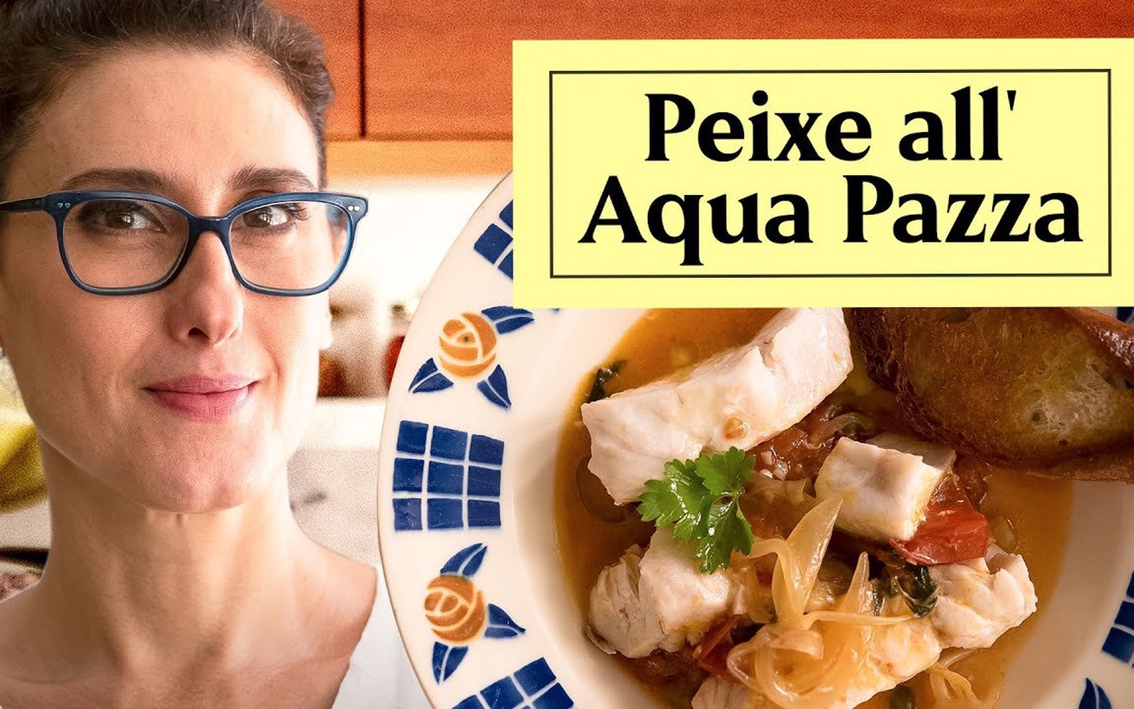 Peixe all'Acqua Pazza (Peixe ao Molho de Tomate e Vinho Branco)