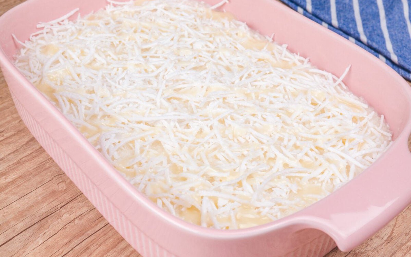 Cuscuz de Tapioca Cremoso de Travessa