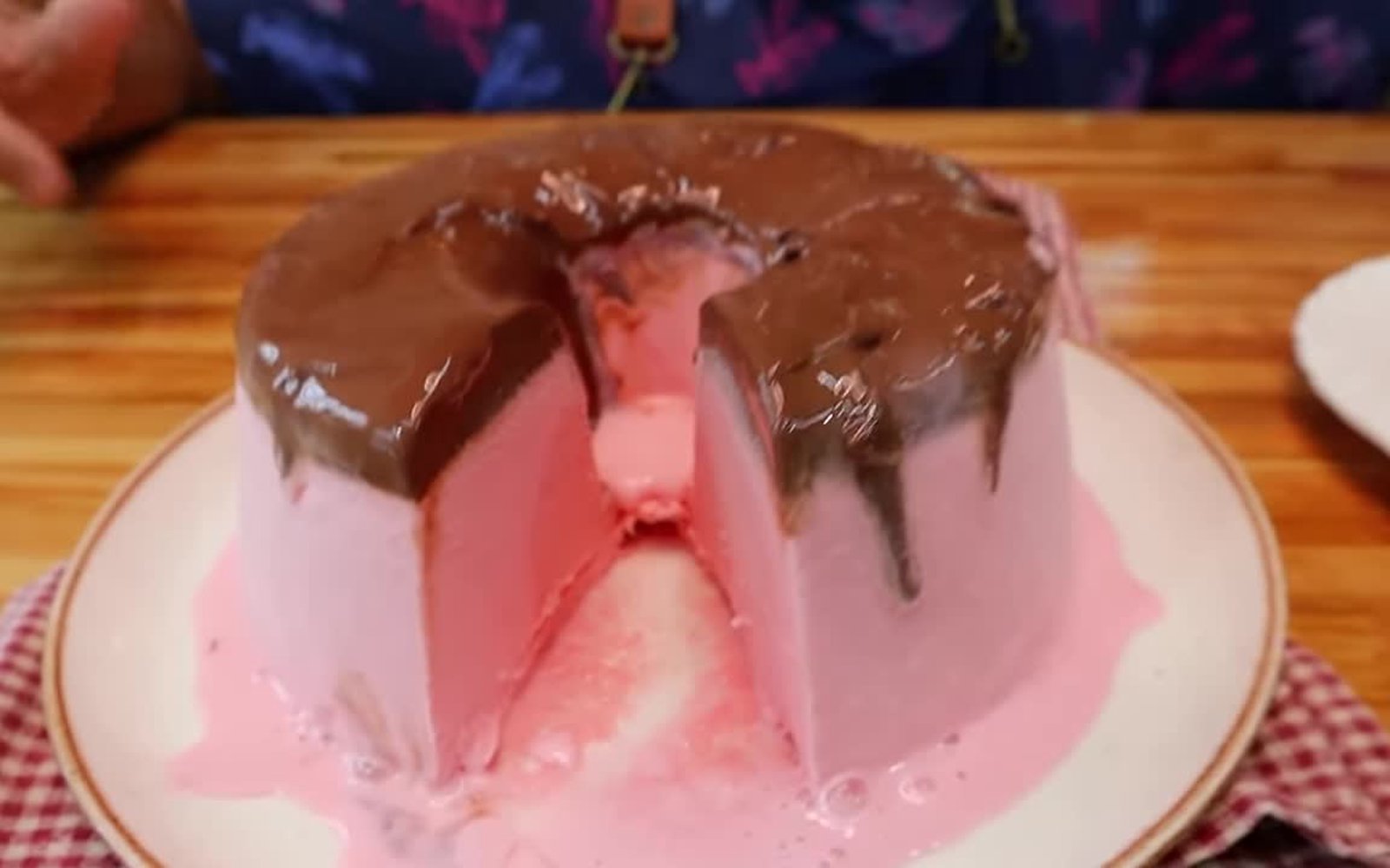 Receita de Pudim de Sorvete