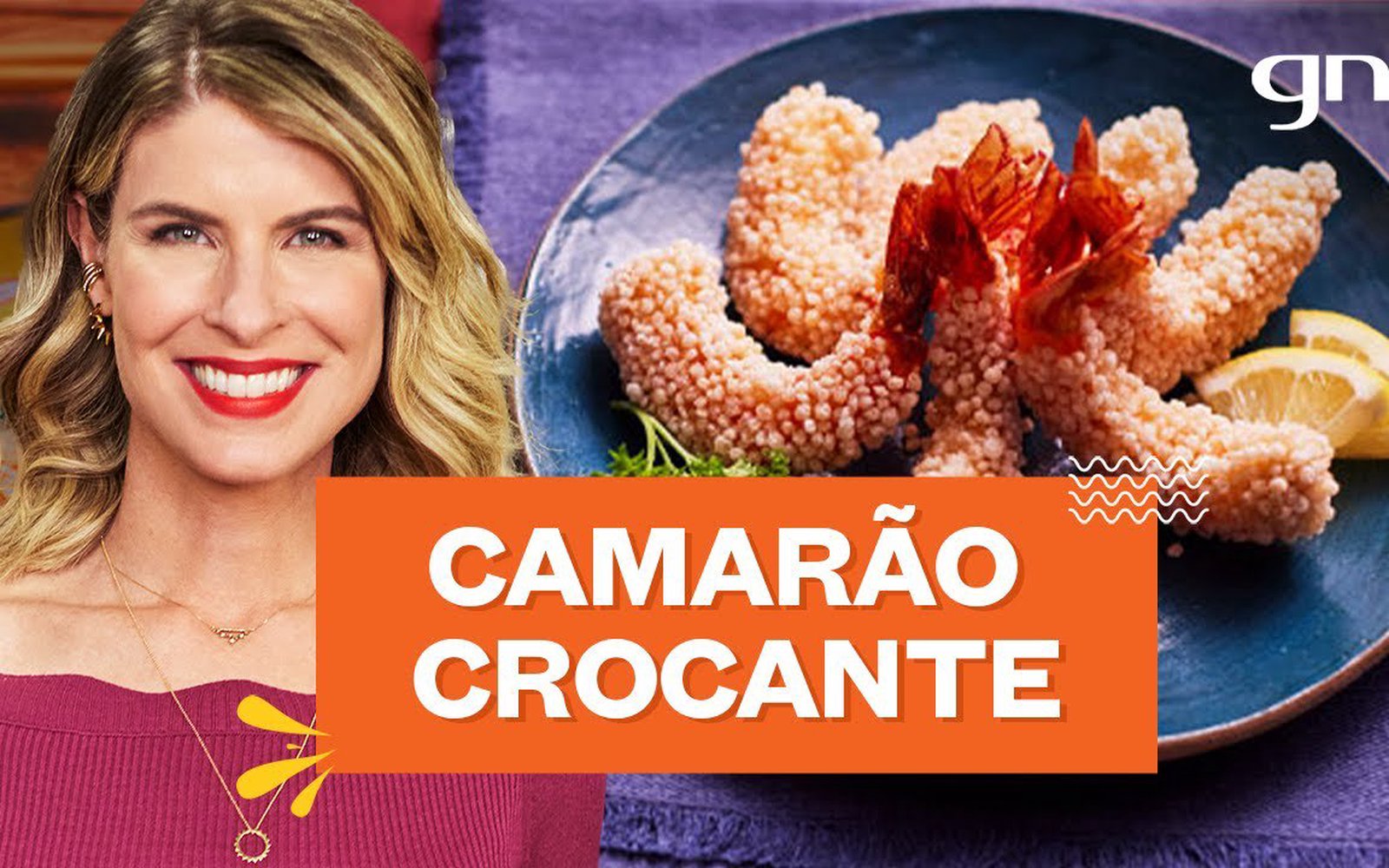 Camarão Empanado com Flocos de Arroz