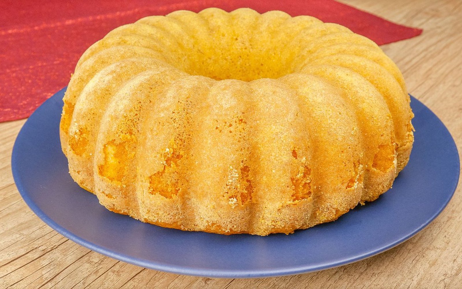 Bolo de Fubá com Erva Doce de Liquidificador
