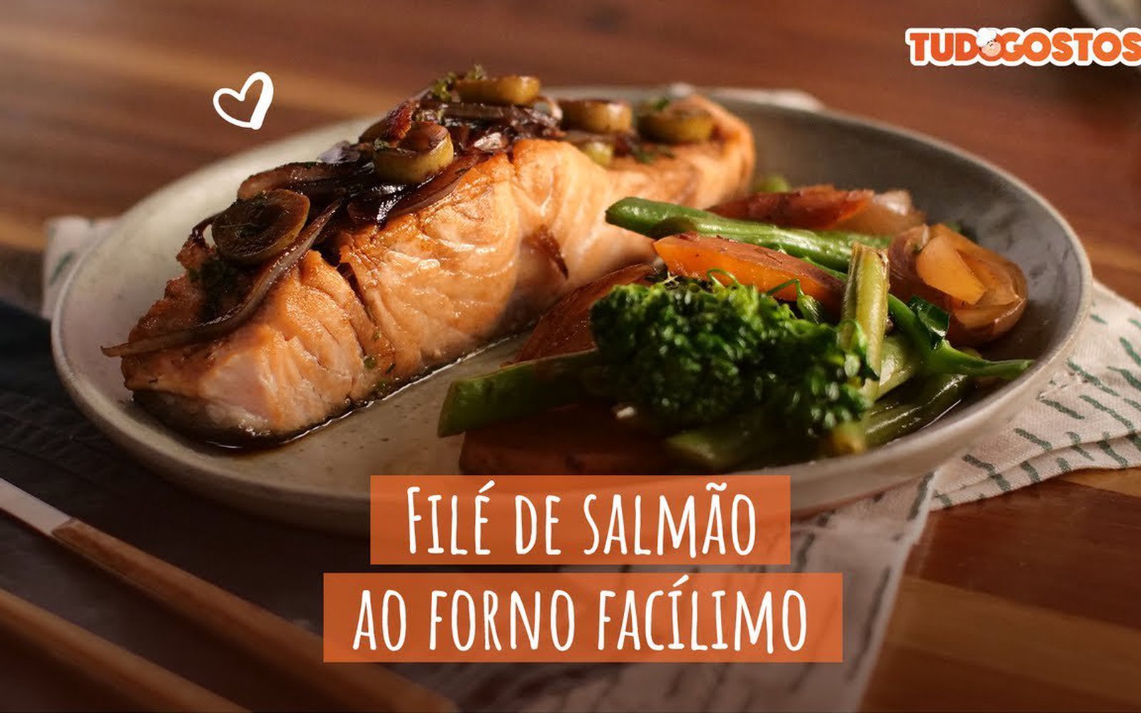 Filé de Salmão ao Forno Facílimo