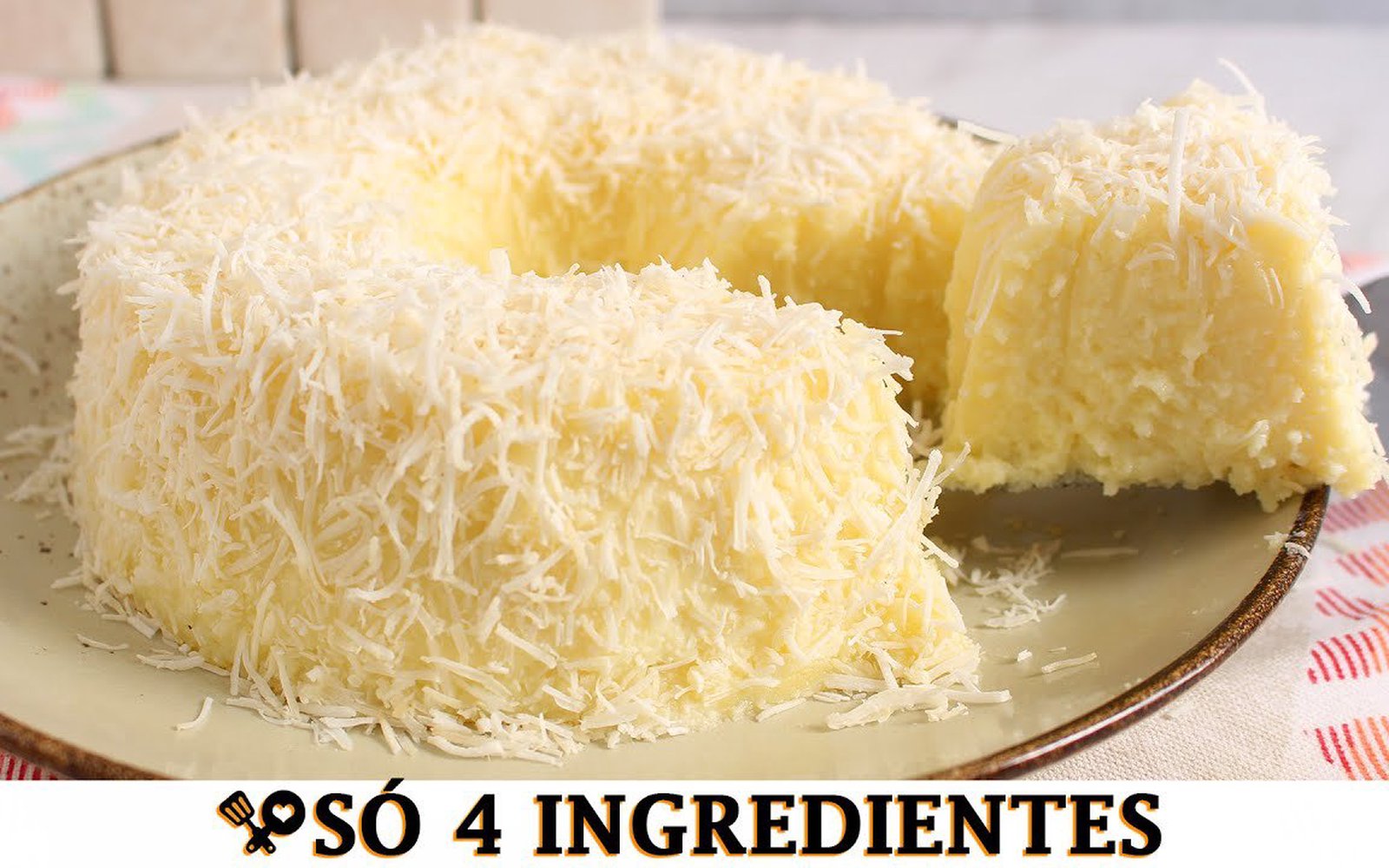 Pudim Beijinho com 4 Ingredientes