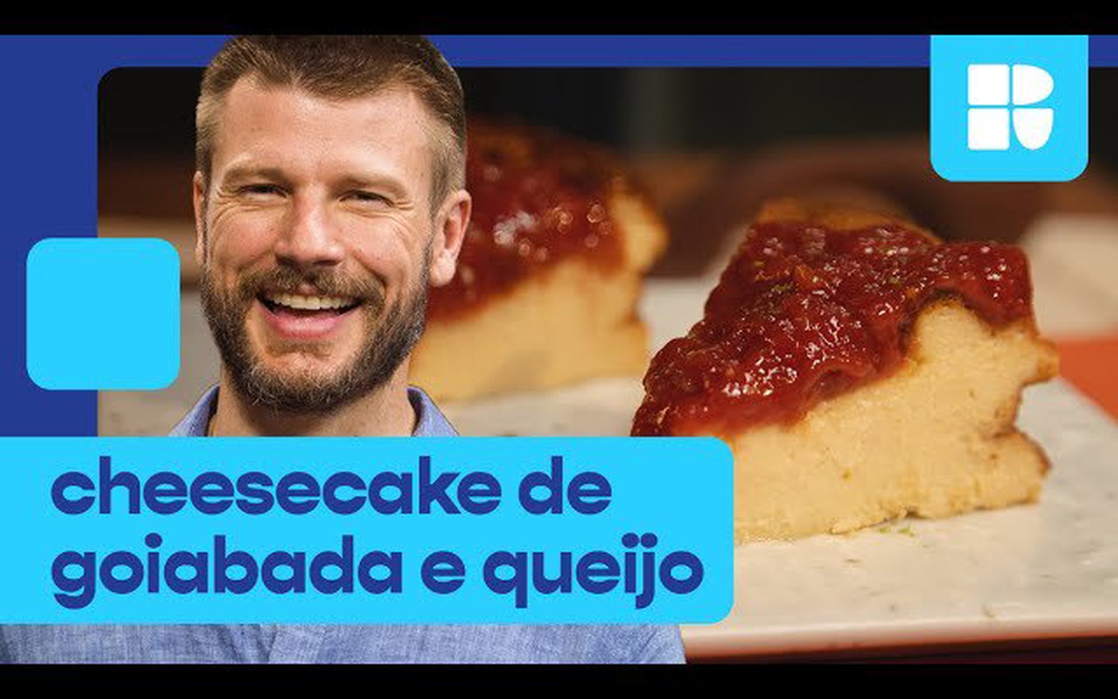 Cheesecake de goiabada com queijo minas