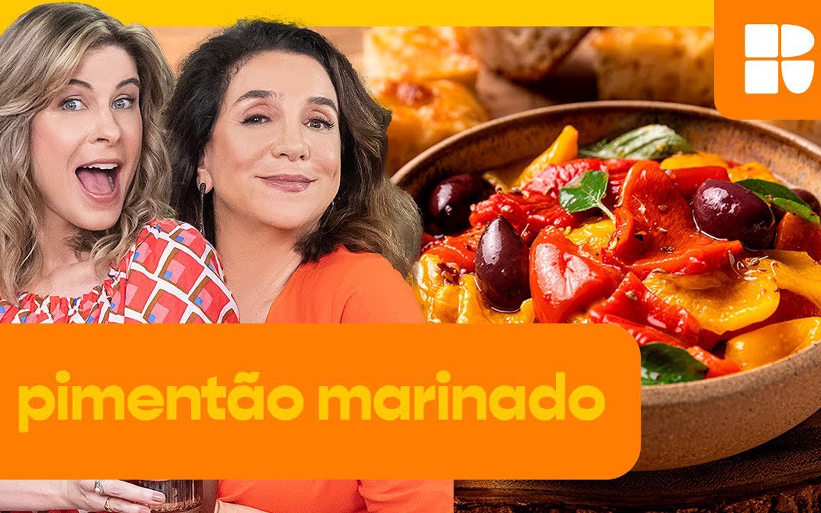 Salada de pimentão marinado