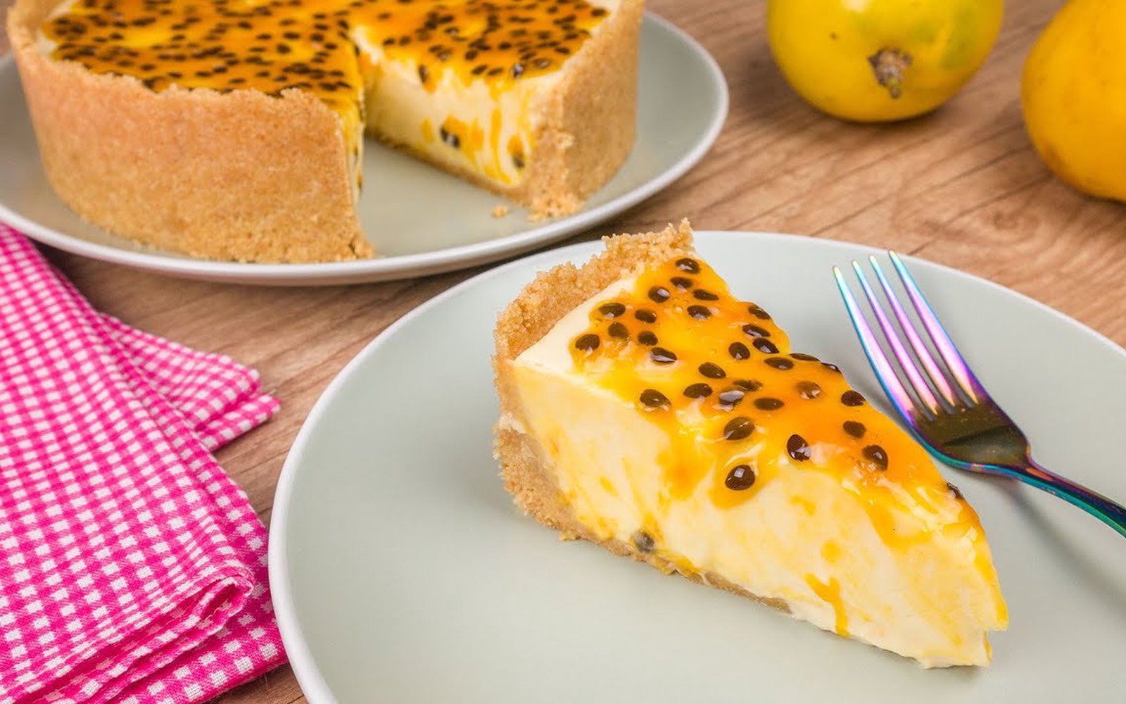 Cheesecake de Maracujá