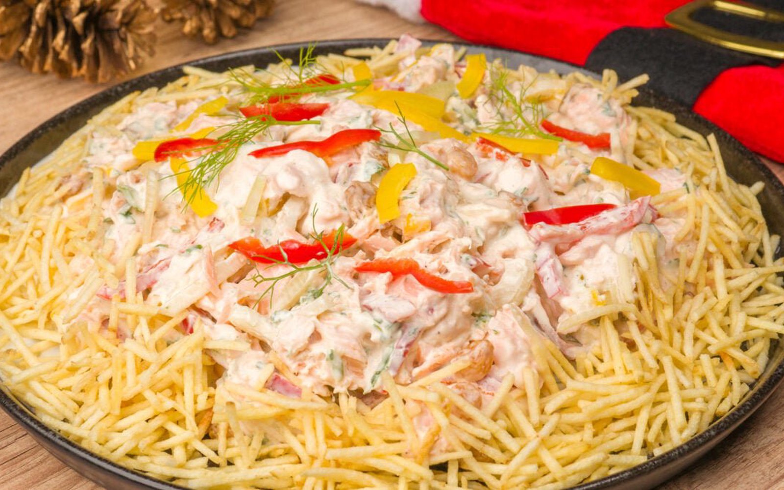 Salpicão de Salmão