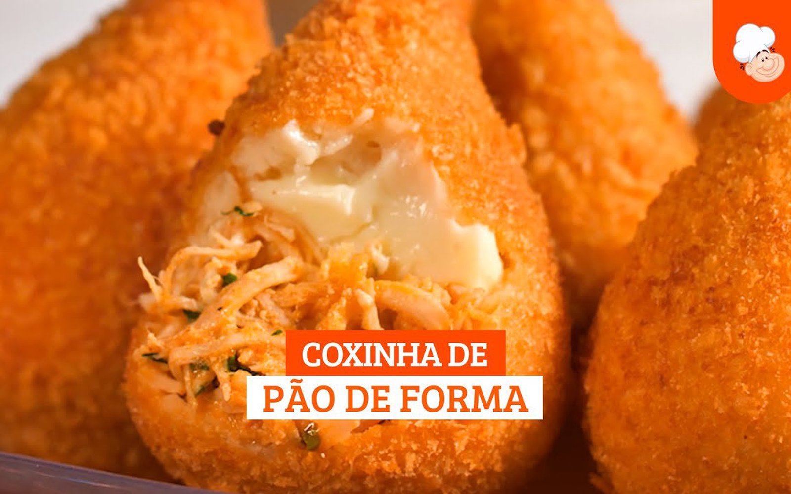 Coxinha de Pão de Forma
