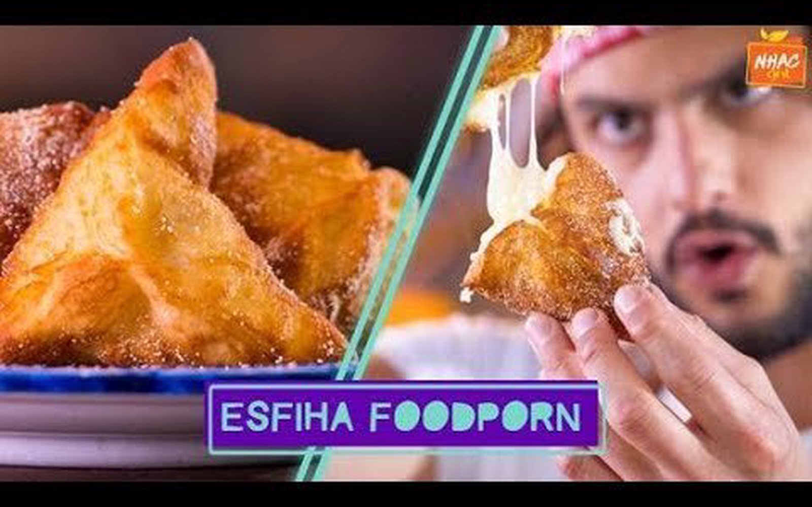 Esfiha de Queijo Frita