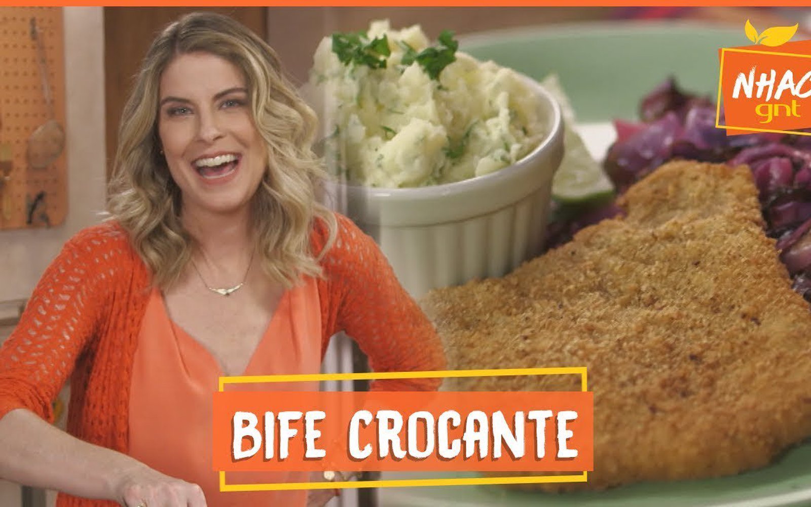 Bife à Milanesa Sequinho e Crocante