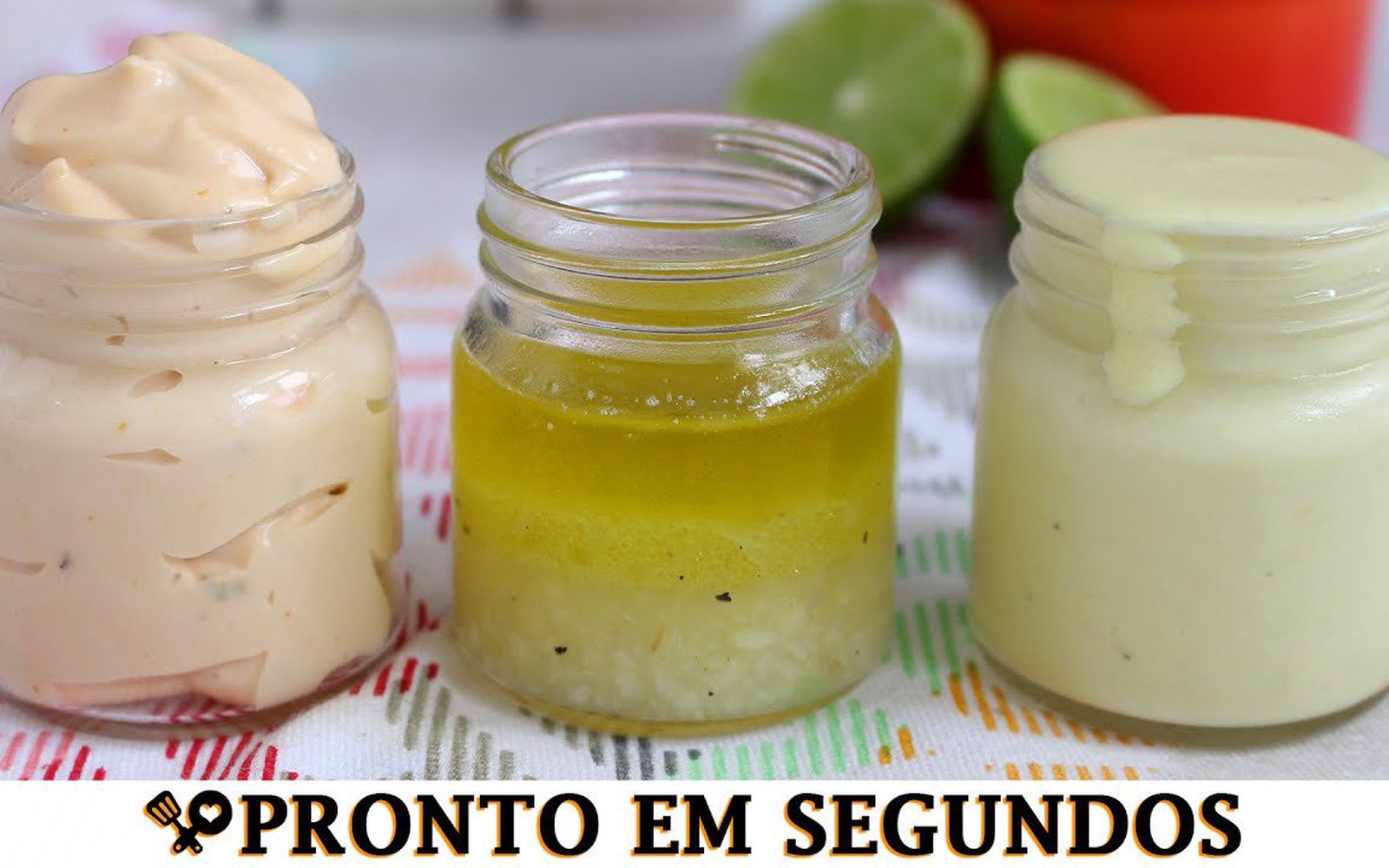 3 Molhos Diferentes para Salada