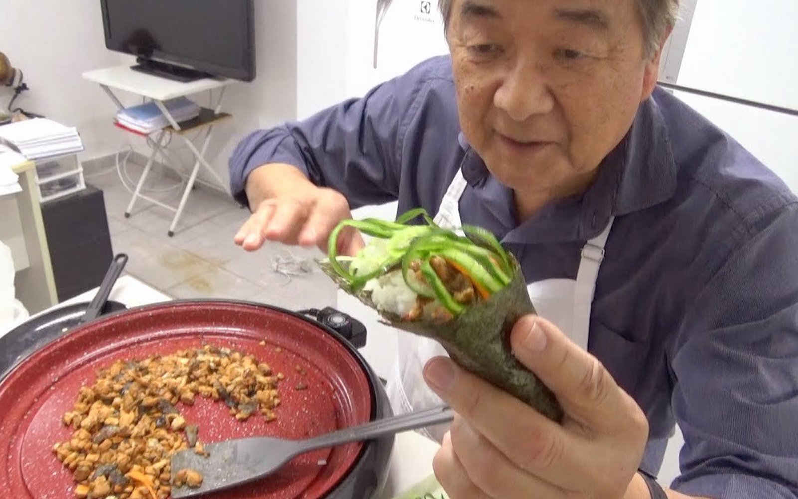 Temaki de Salmão Grelhado