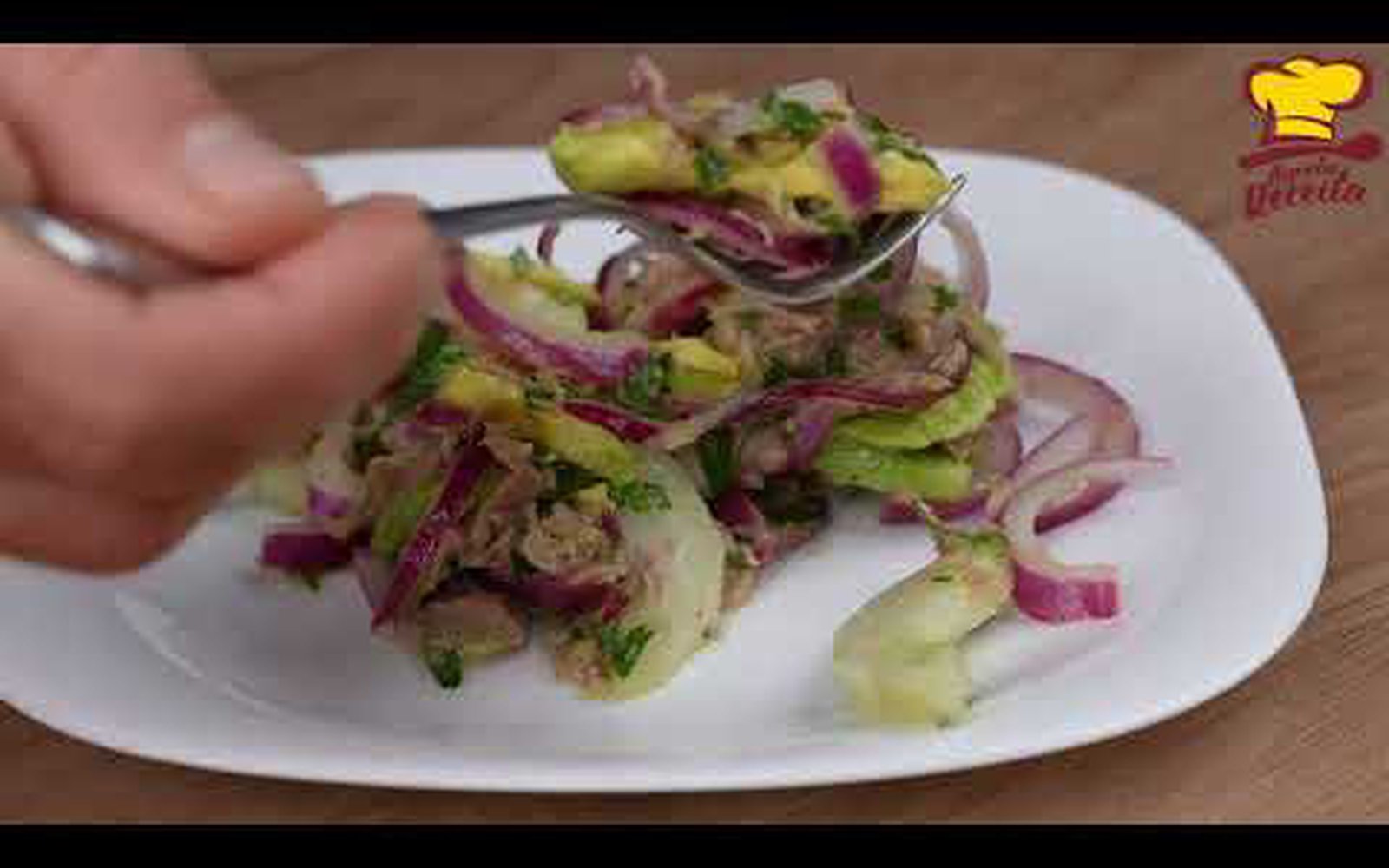 Salada com Abacate