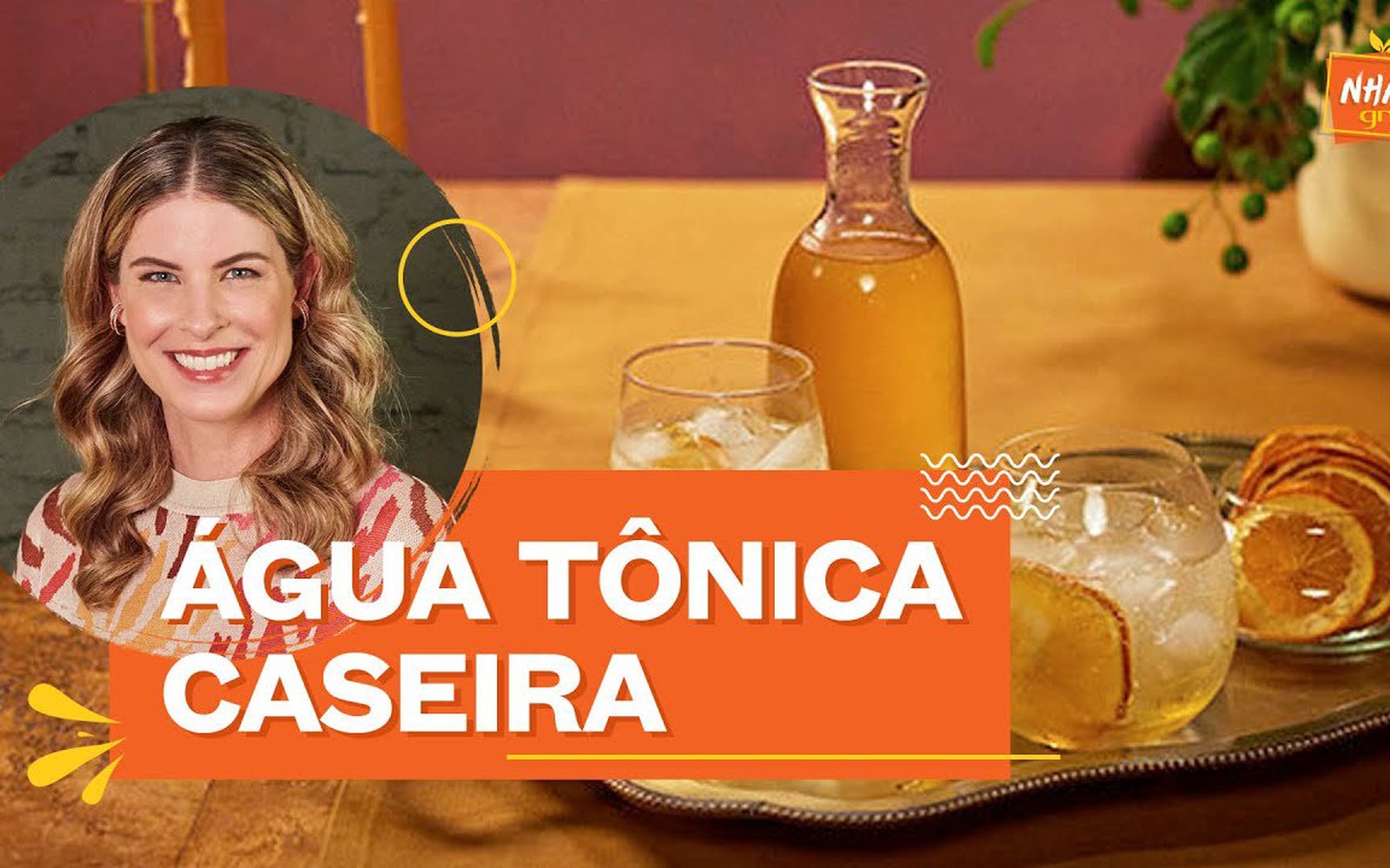Água Tônica Caseira