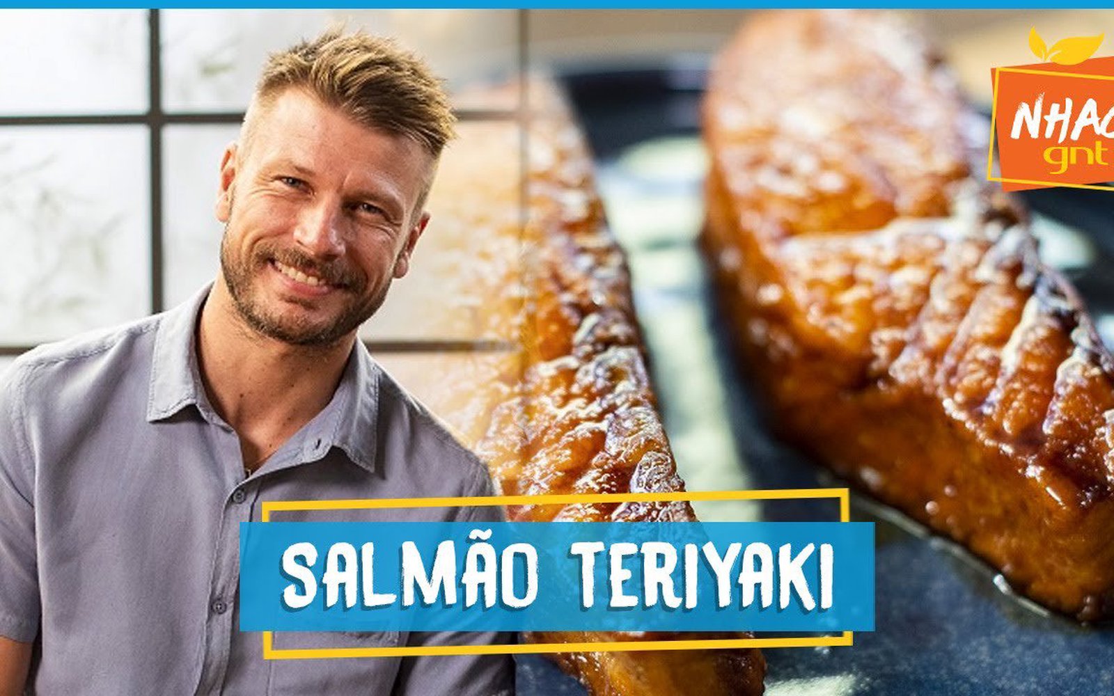 Salmão Teriyaki