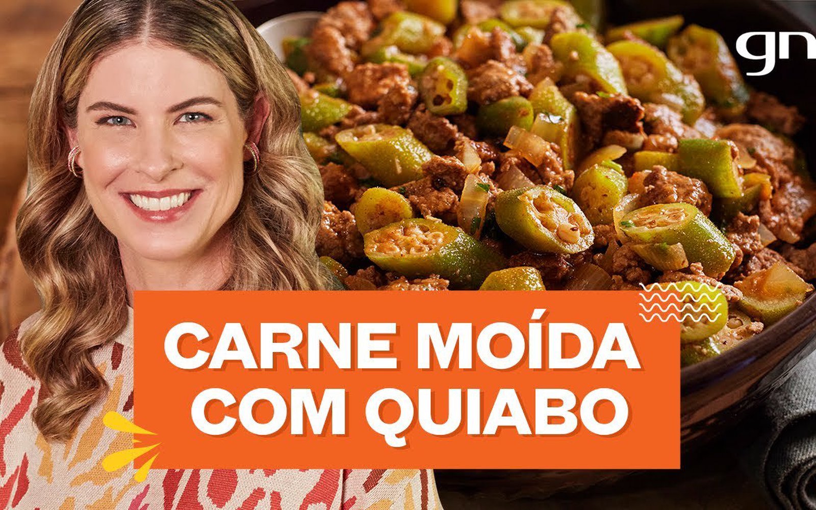 Carne Moída com Quiabo