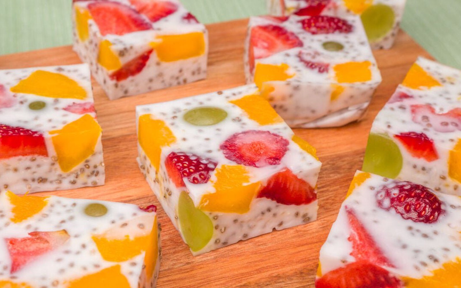 Gelatina Saudável de Frutas