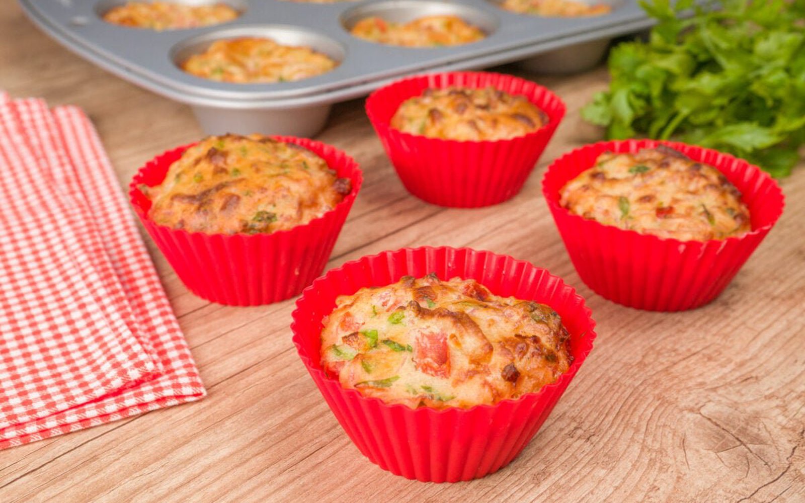 Muffin de Presunto e Queijo