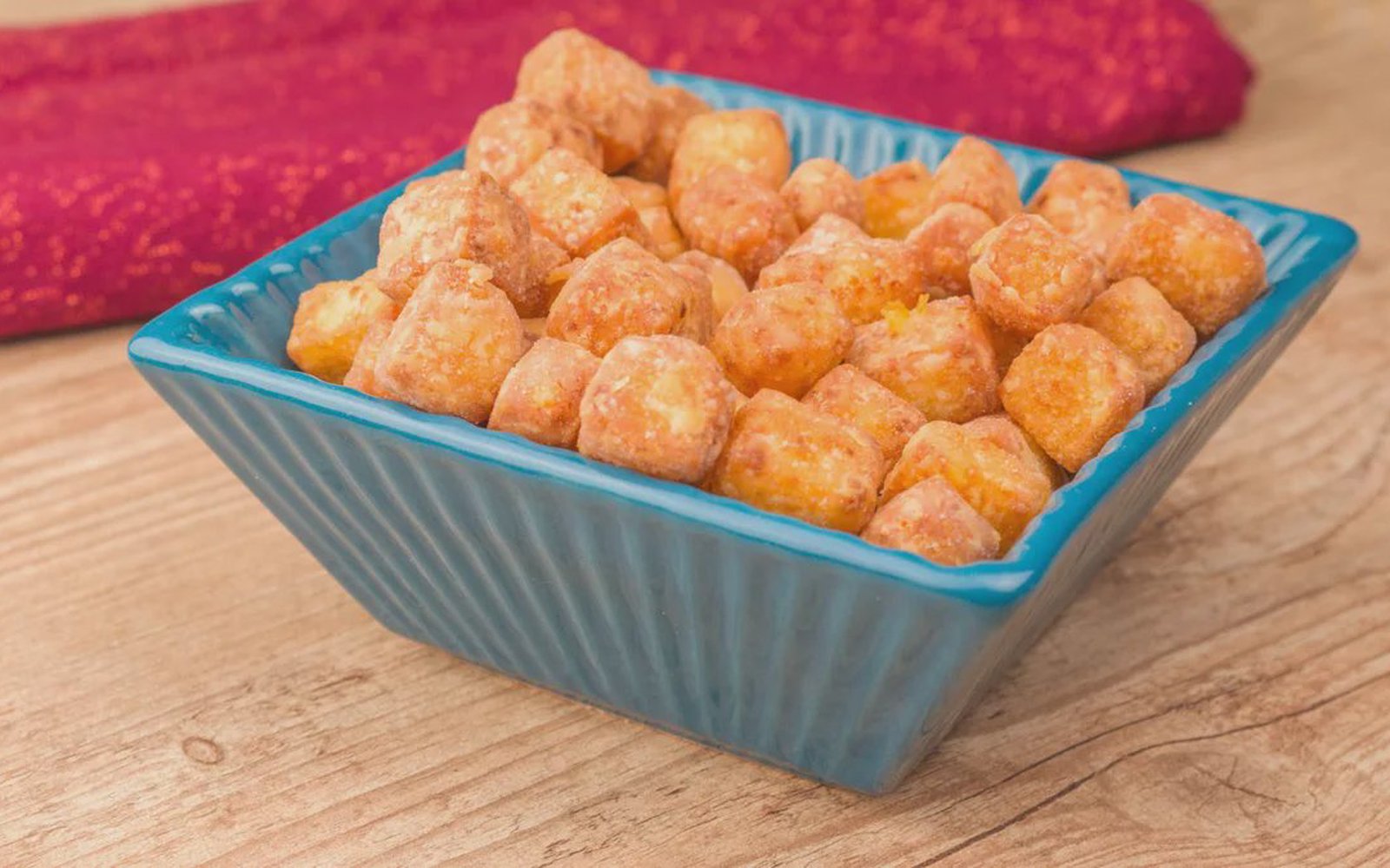 Pipoca de Queijo Coalho