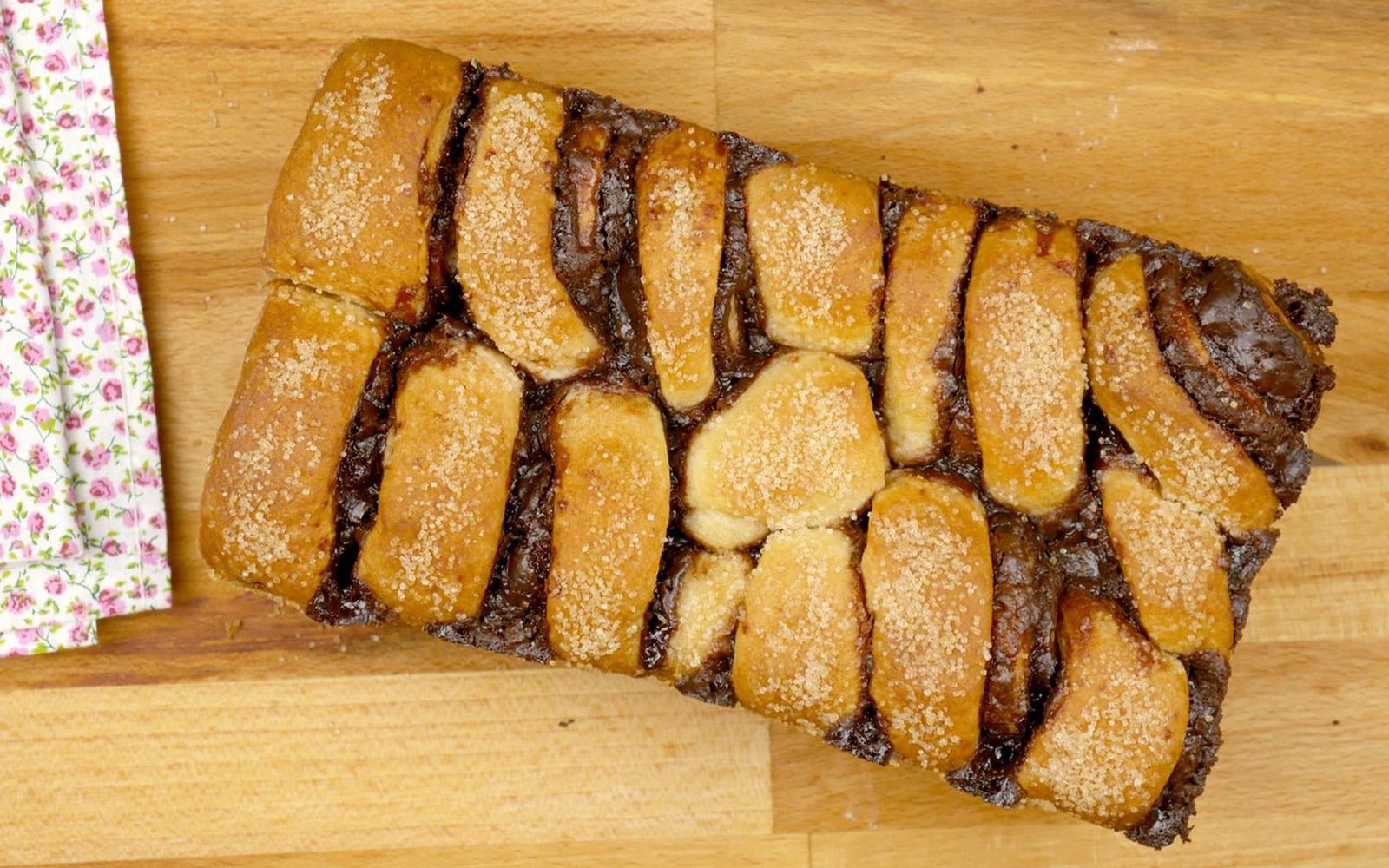 Pão de Nutella delicioso e fofinho