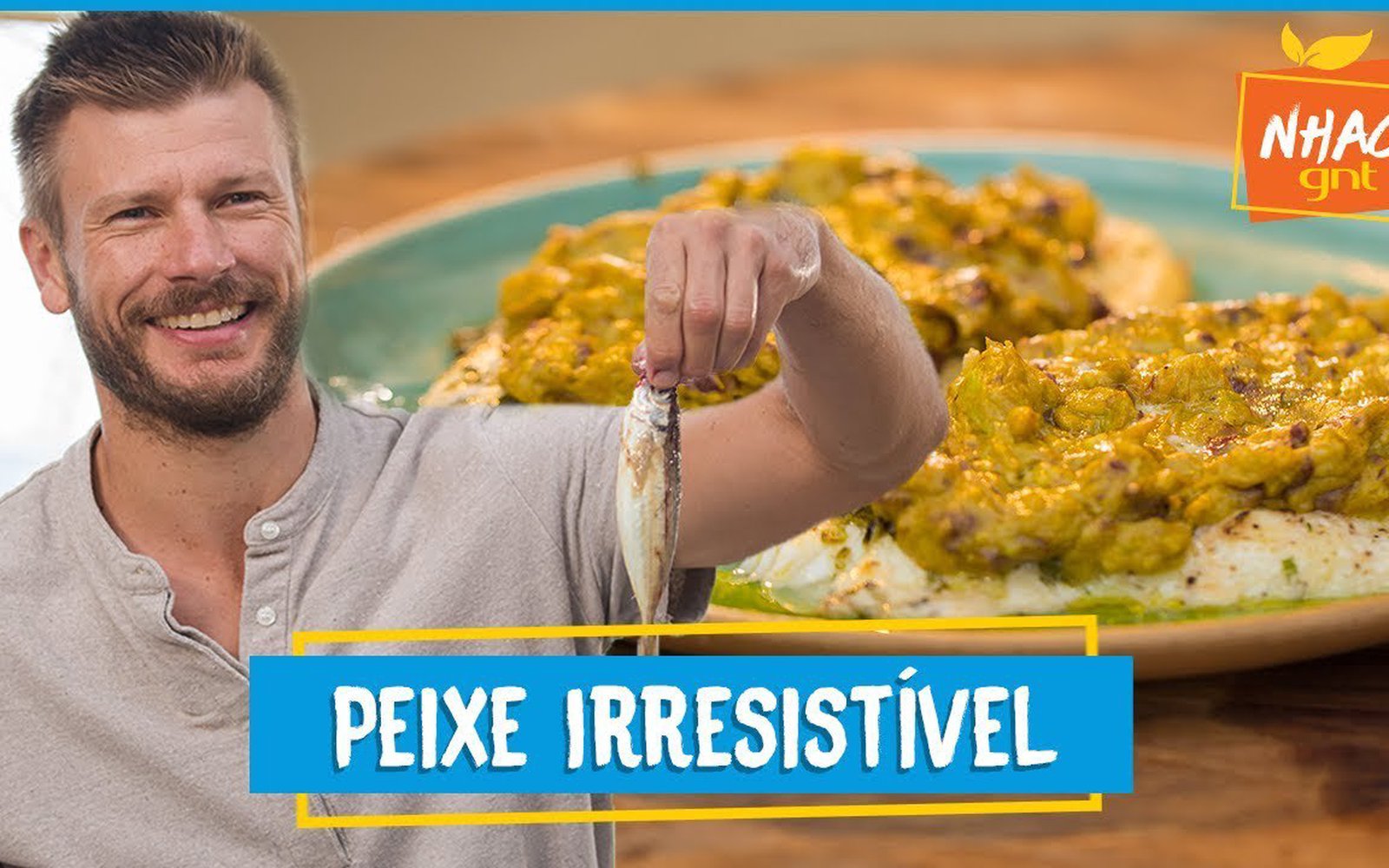 Filé de linguado com molho de avocado apimentado