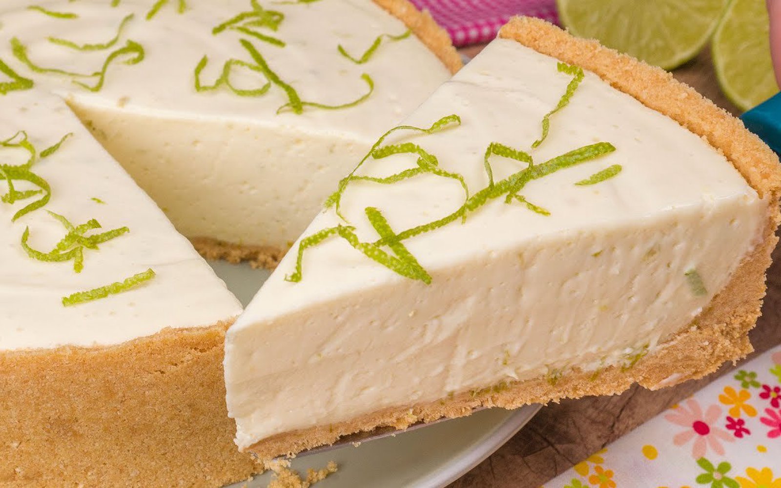 Cheesecake de Limão sem Forno