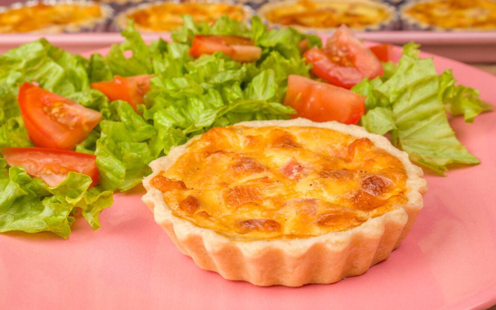 Quiche de Presunto e Queijo