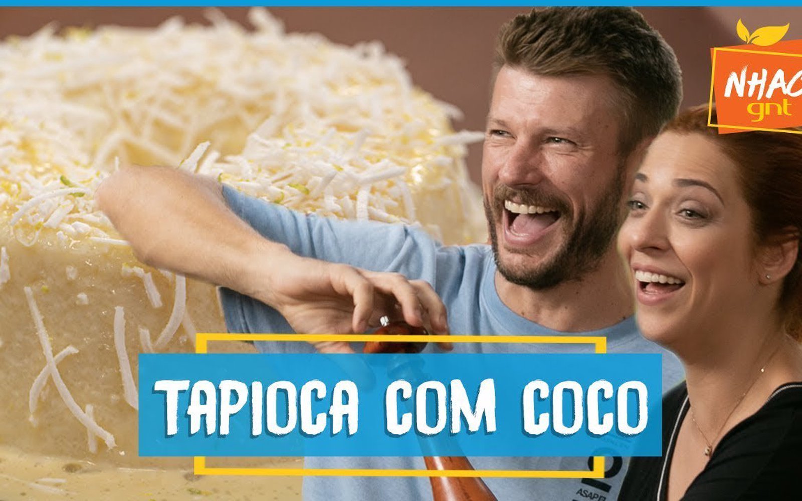 Pudim de Tapioca com Coco