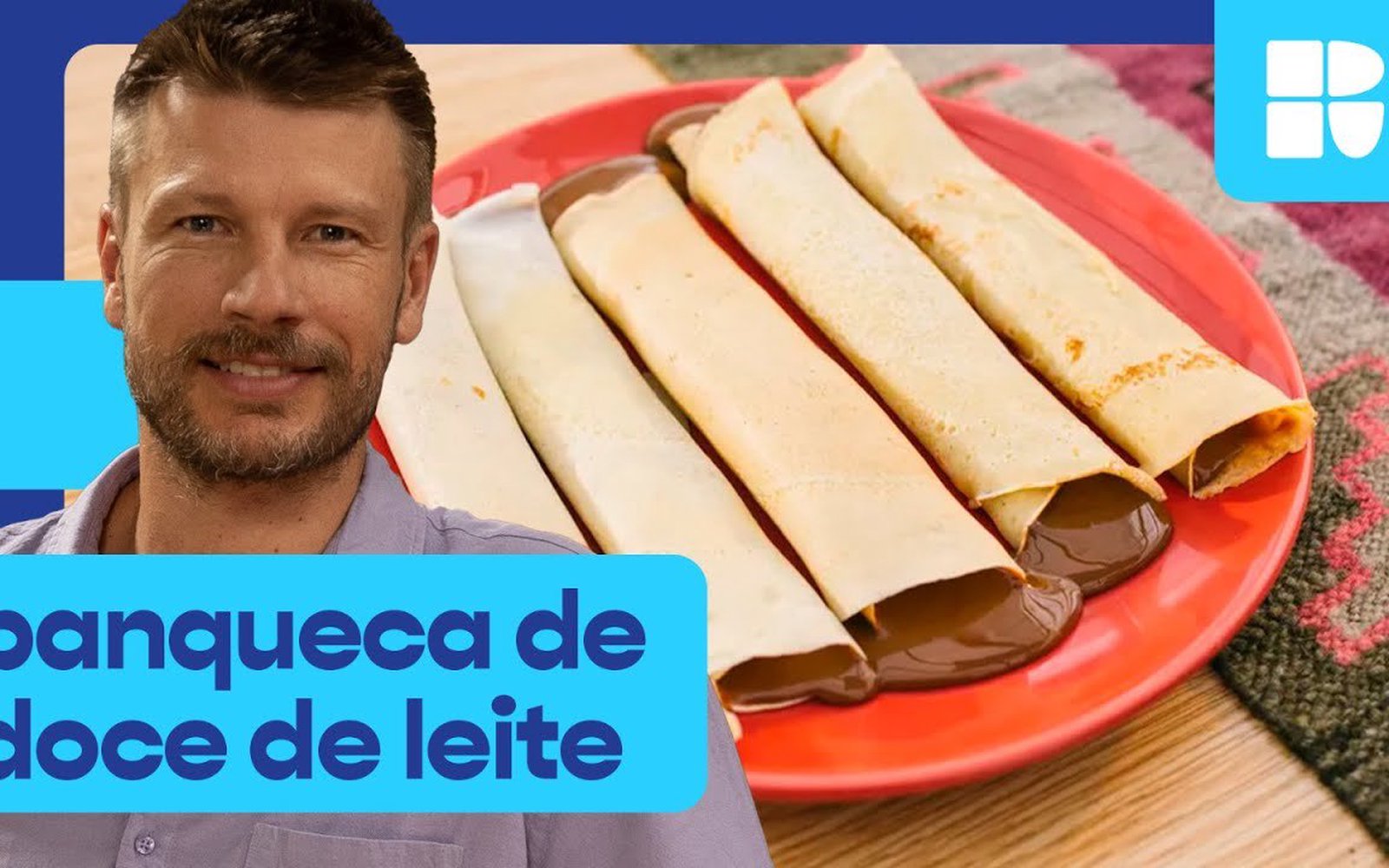 Como fazer PANQUECA DE DOCE DE LEITE