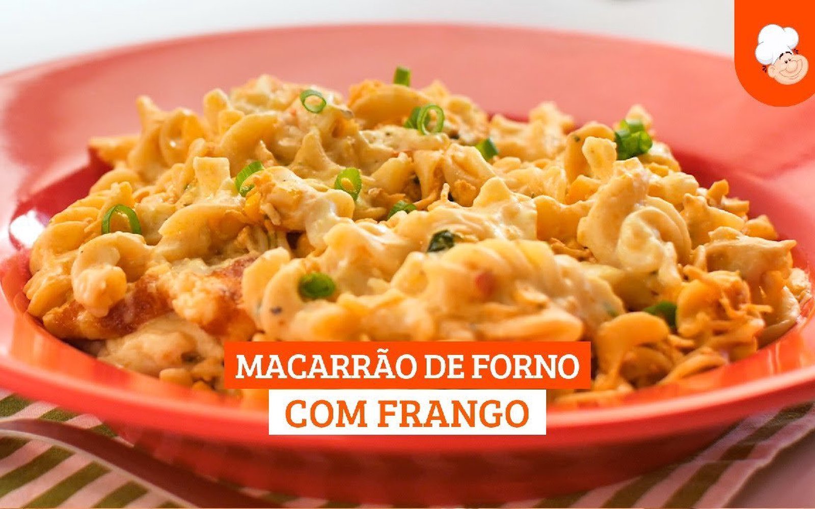 Macarrão de Forno com Frango