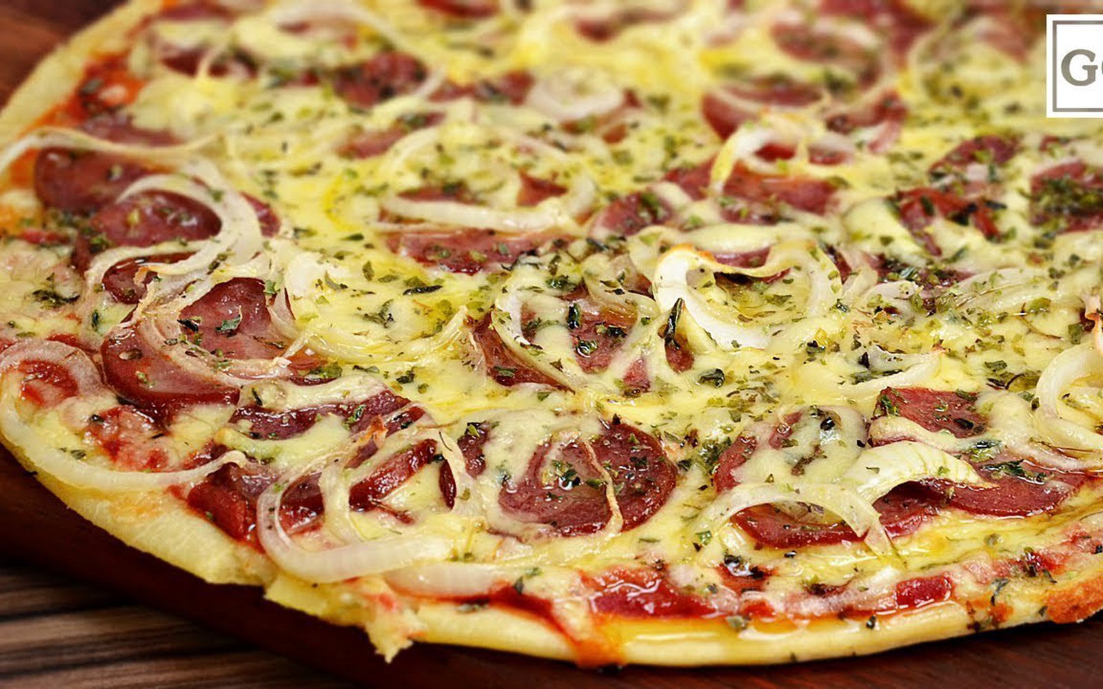 Pizza de Liquidificador