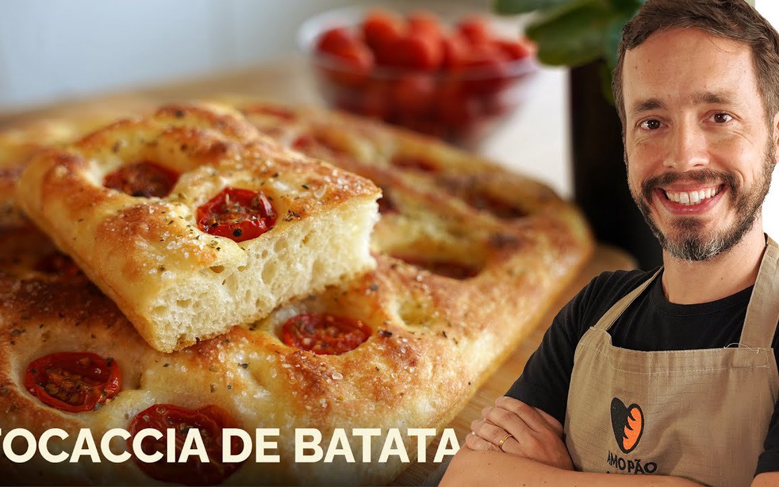 Focaccia de Batata