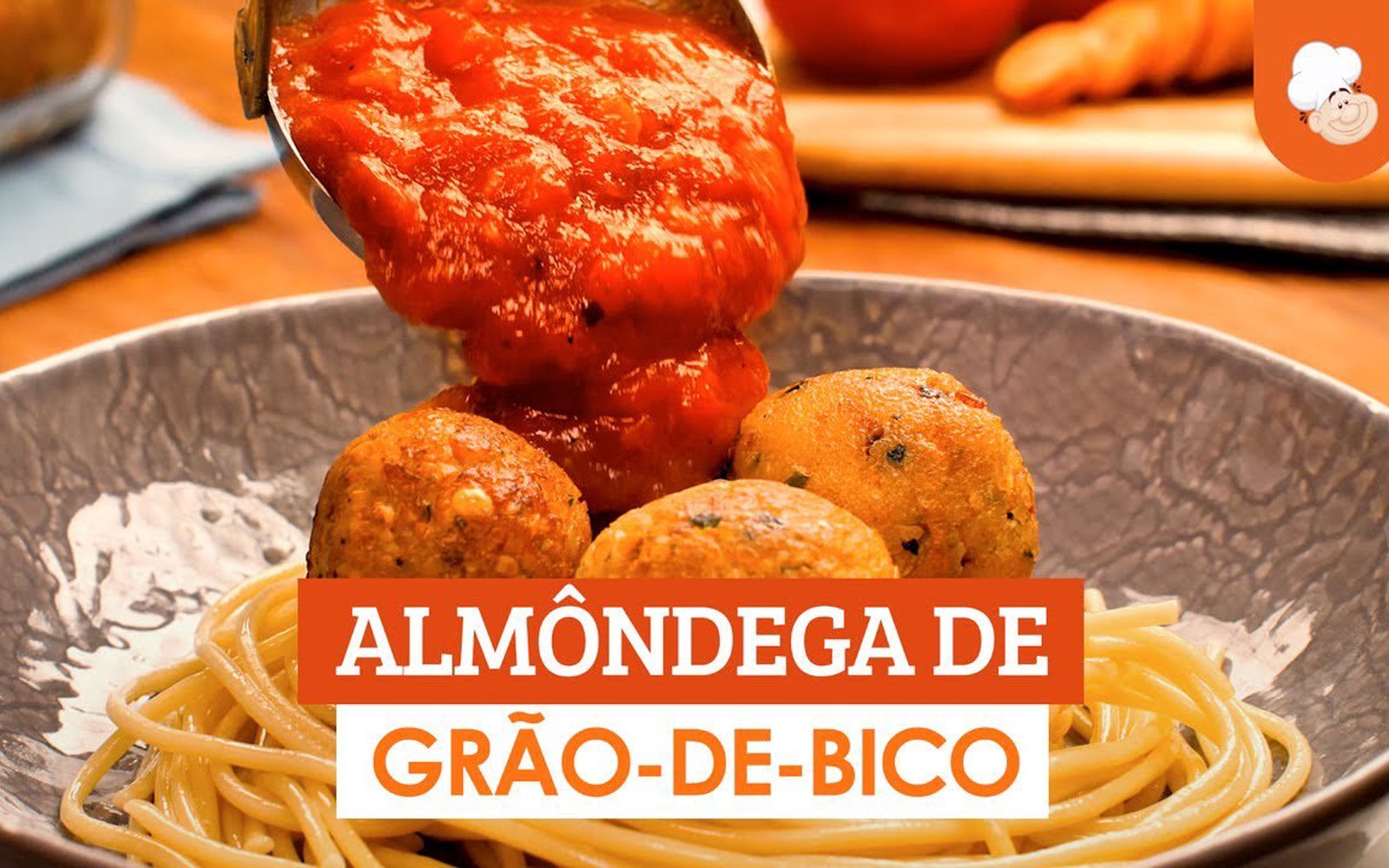Almôndega de Grão-de-Bico
