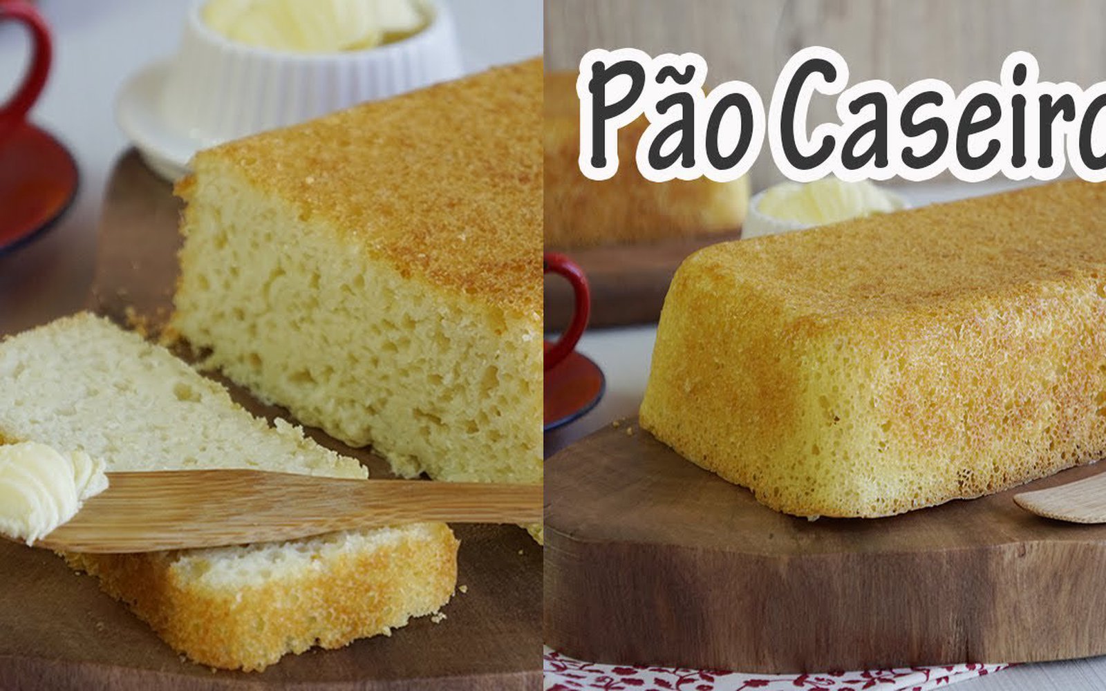 Pão Caseiro de Liquidificador