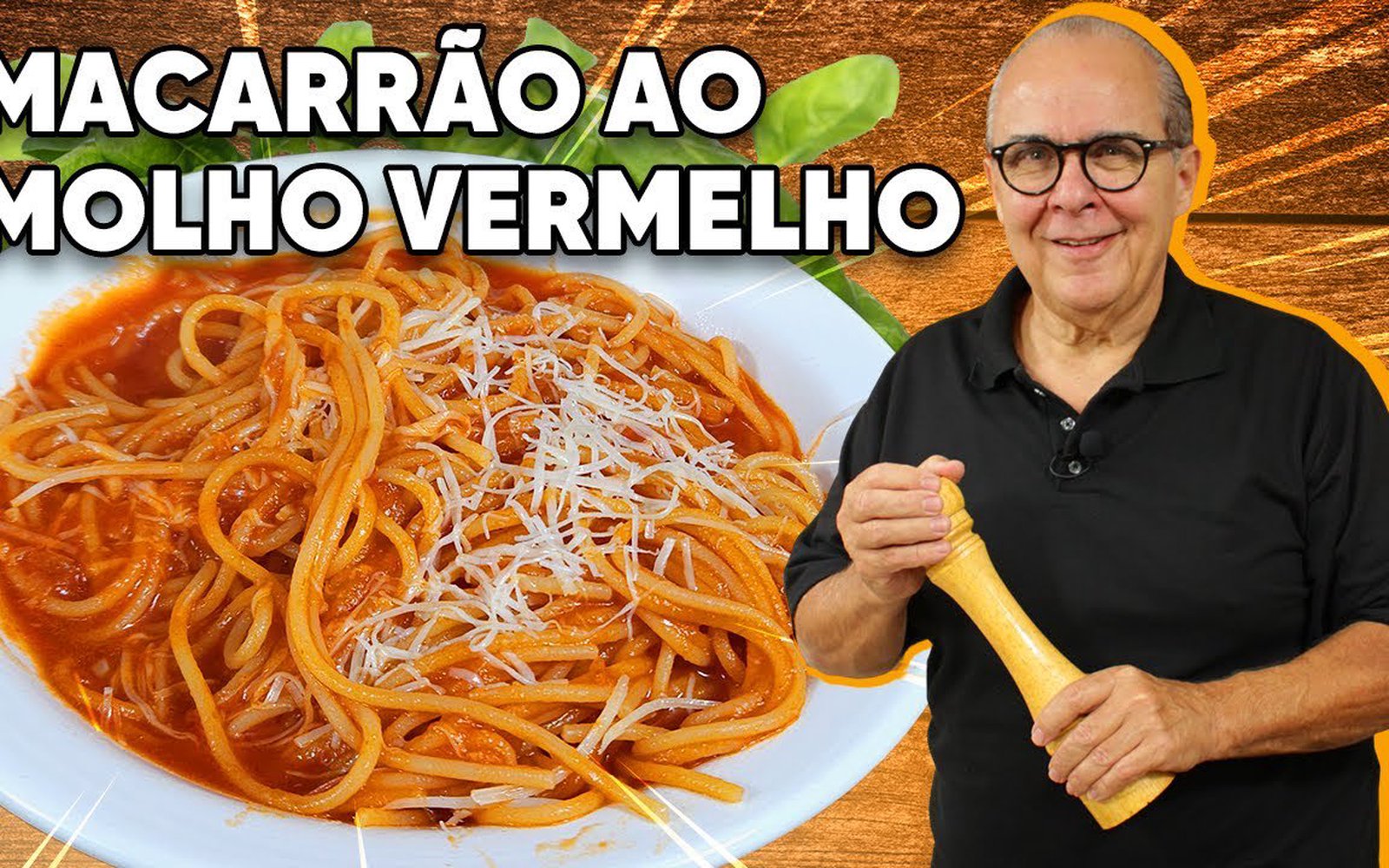 Macarrão com Molho Vermelho (Rápido)