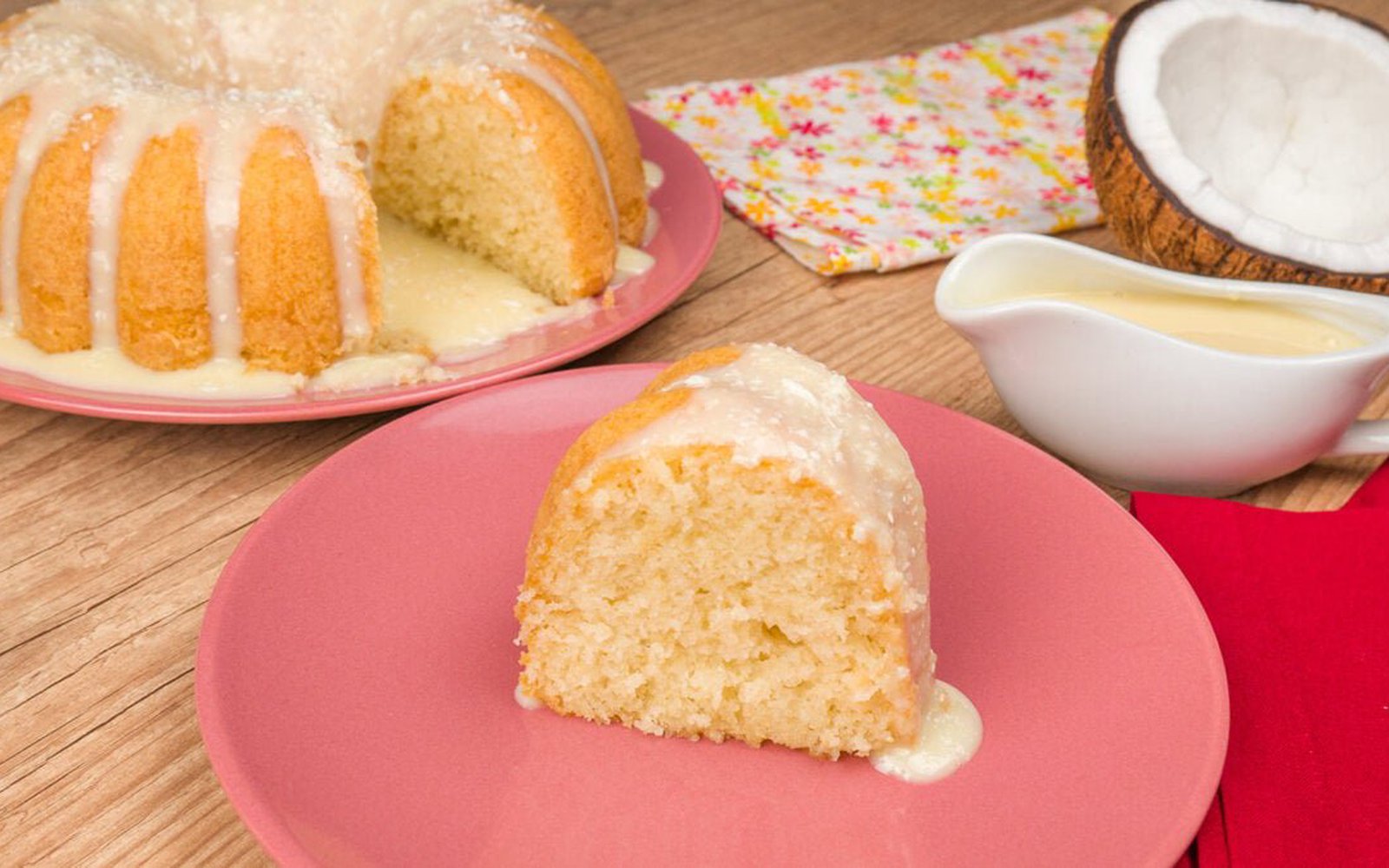 Bolo de Coco Simples