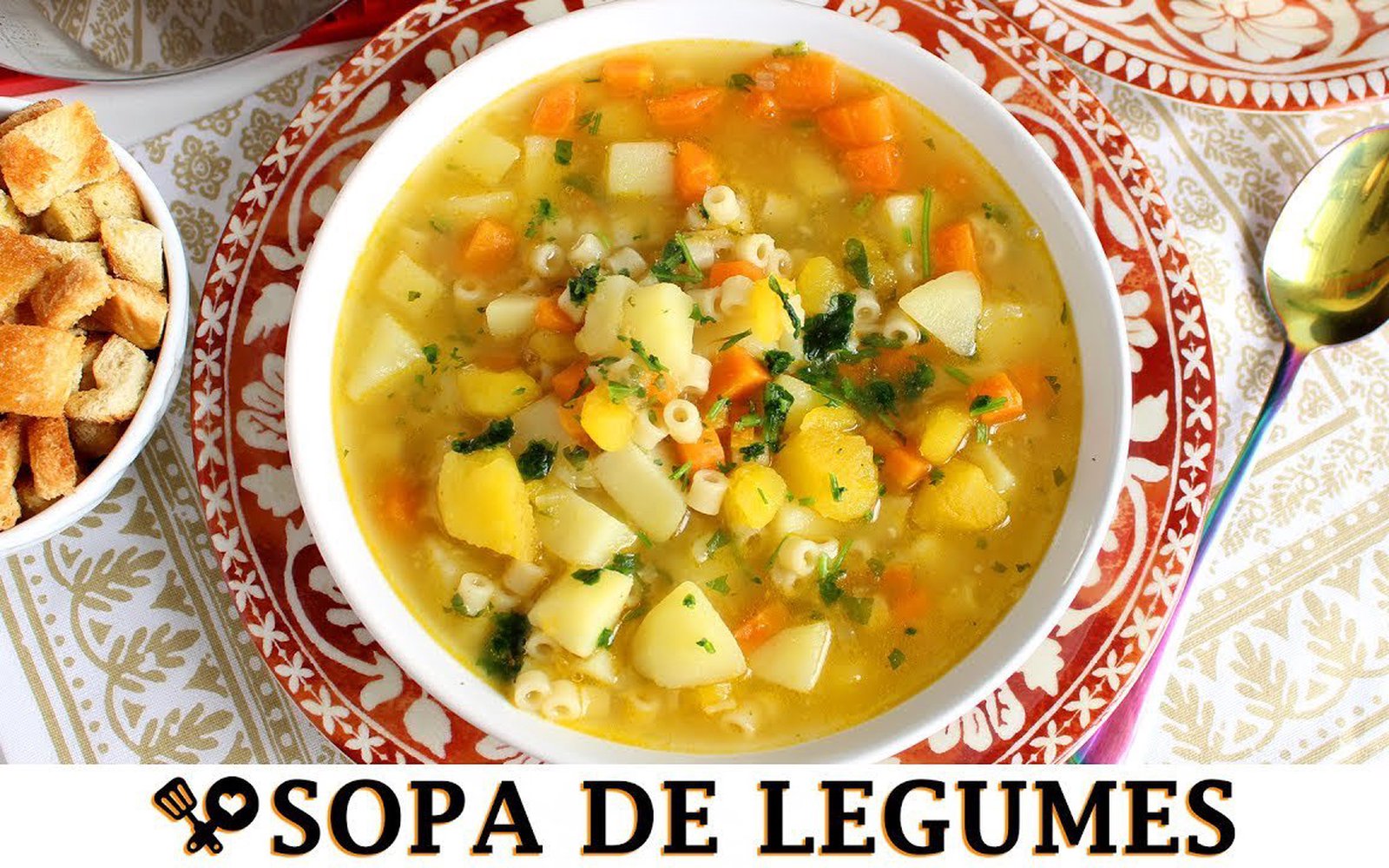 Sopa de Legumes Fácil