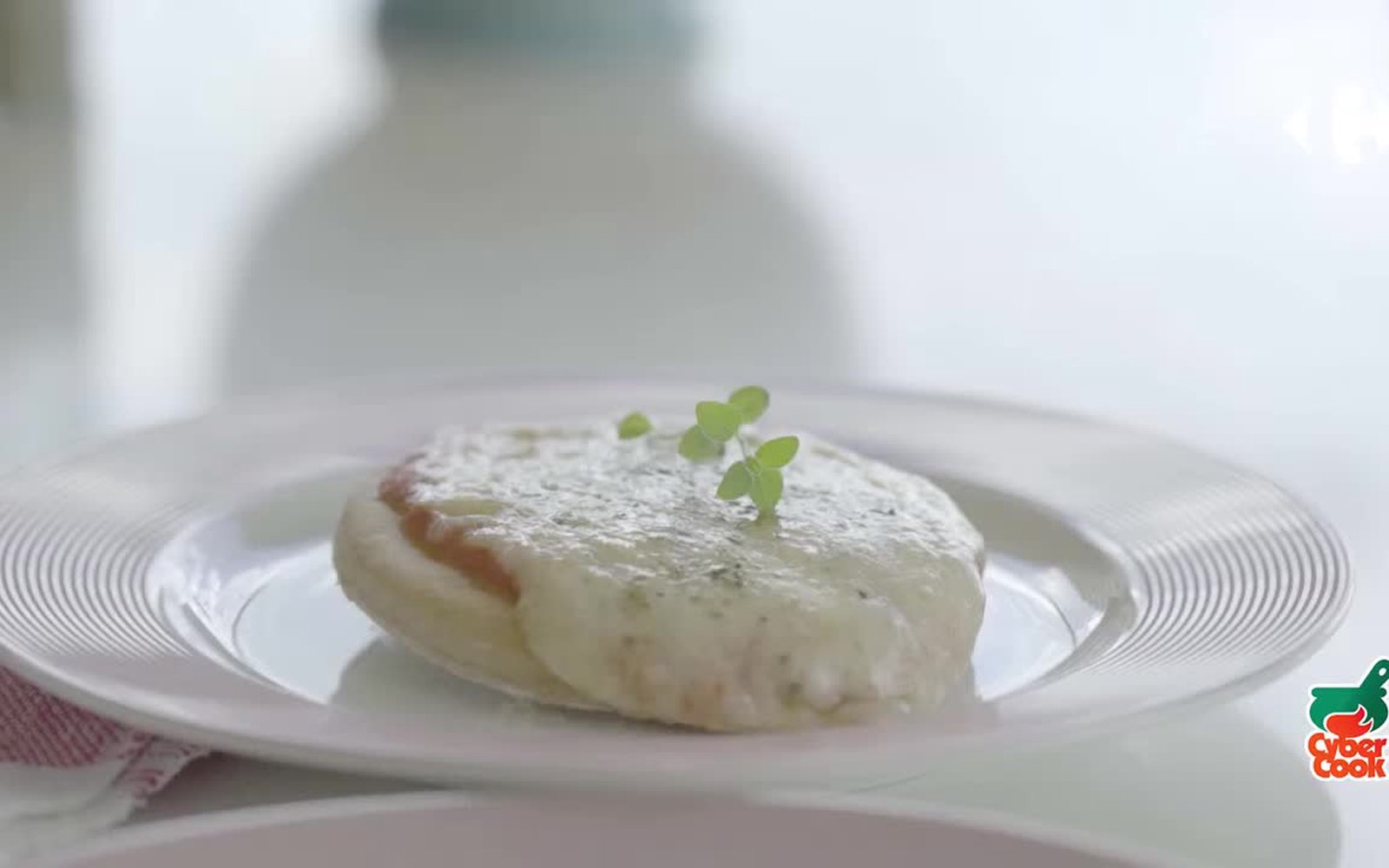 Receita de Mini Pizza de Queijo