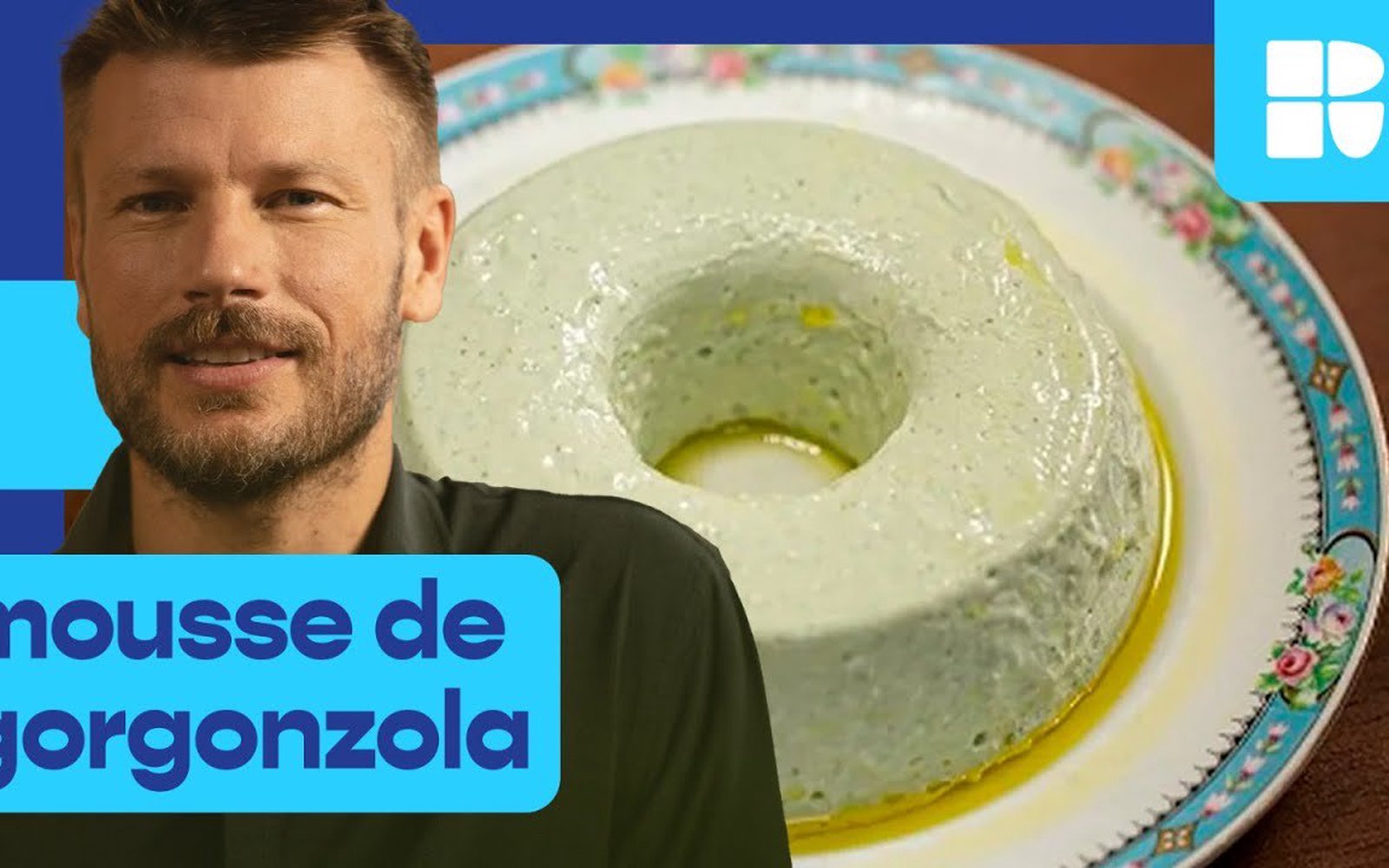 Aprenda a fazer MOUSSE DE GORGONZOLA!