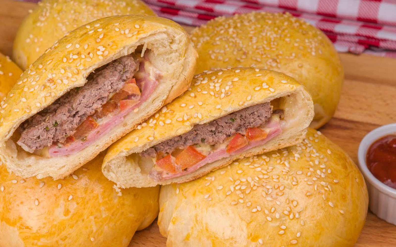Hambúrguer de Forno (Hamburgão)